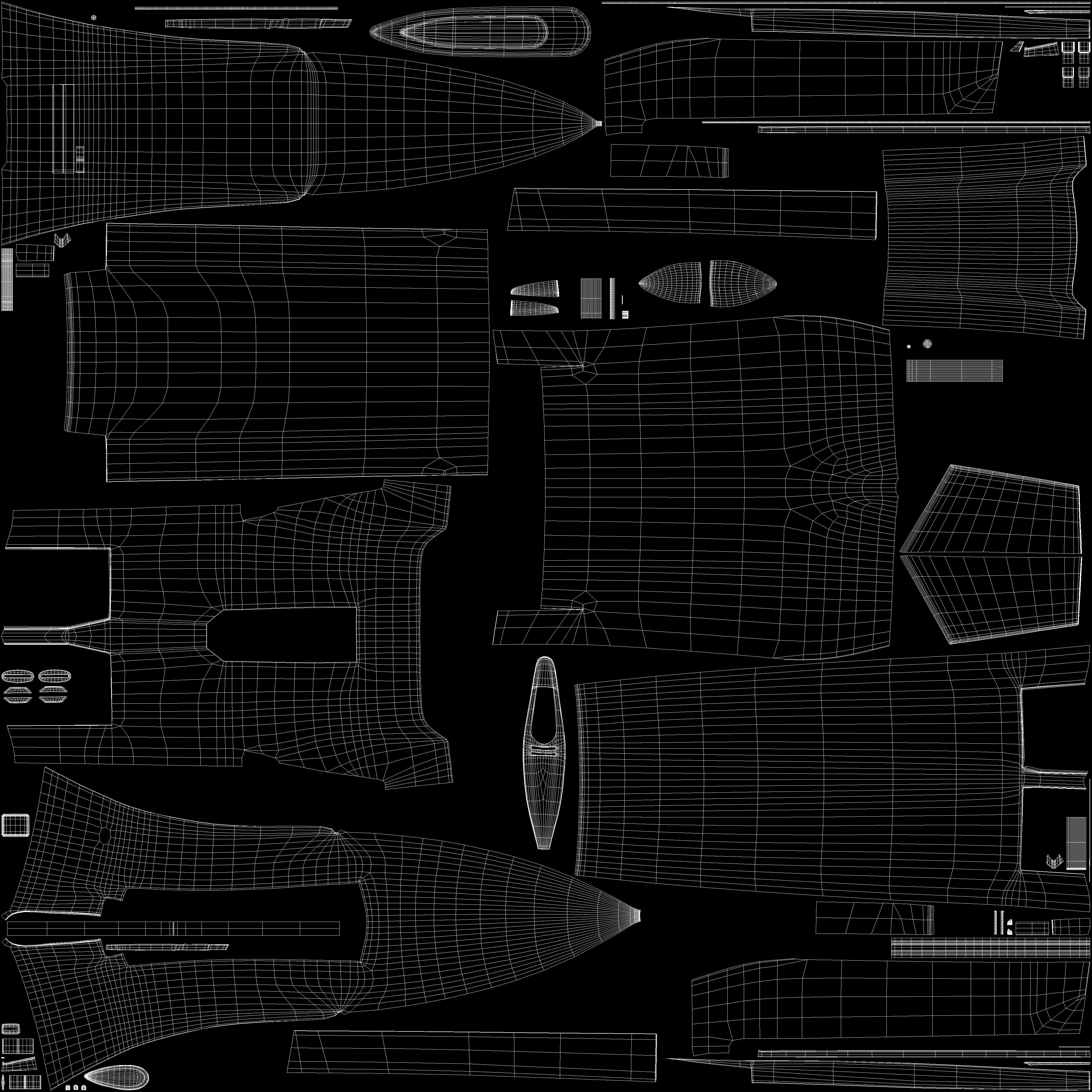 Fighter aircraft - F16 3D model_3