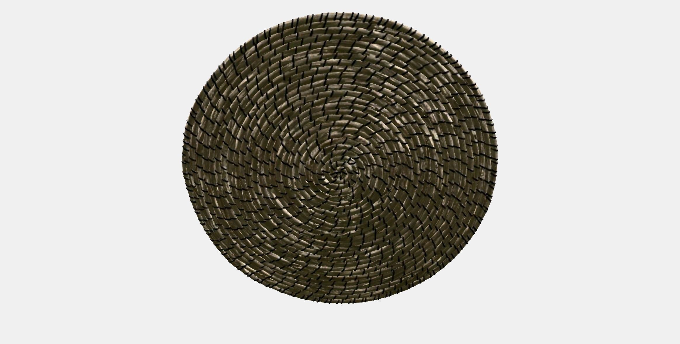 LATTAD Place mat Low-poly 3D model_6