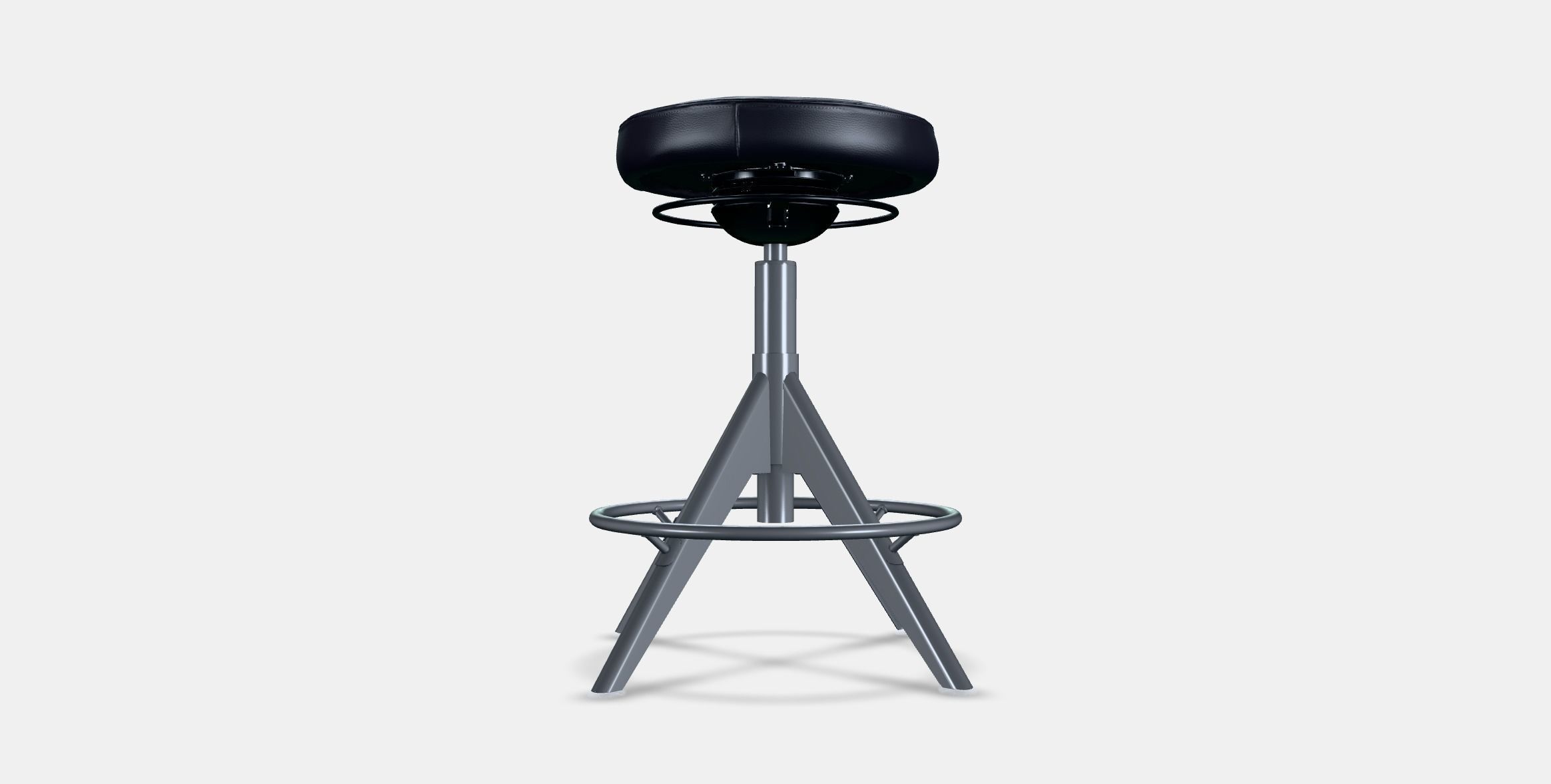 TROLLBERGET Active sit-stand support Low-poly 3D model_14