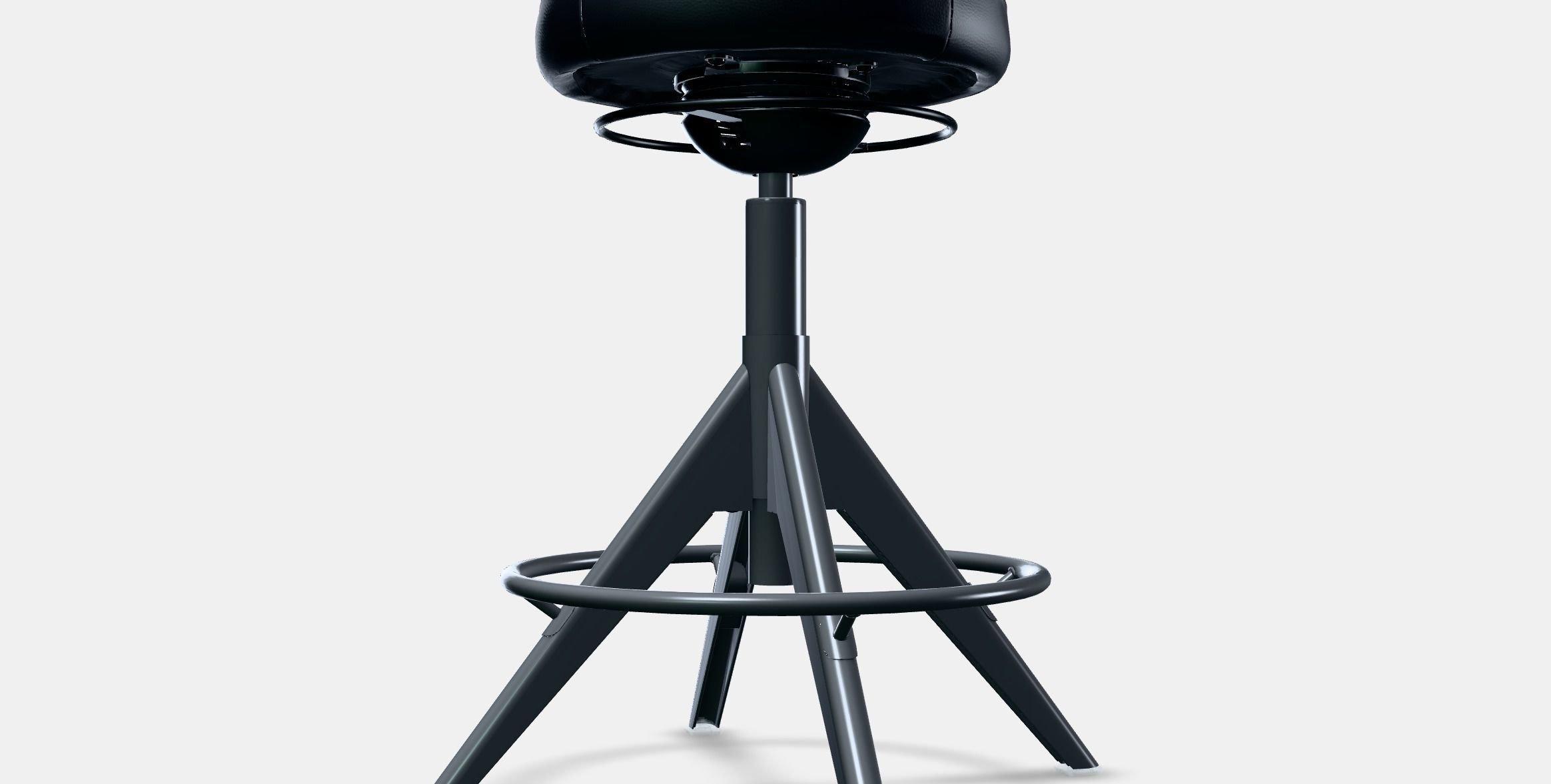 TROLLBERGET Active sit-stand support Low-poly 3D model_13