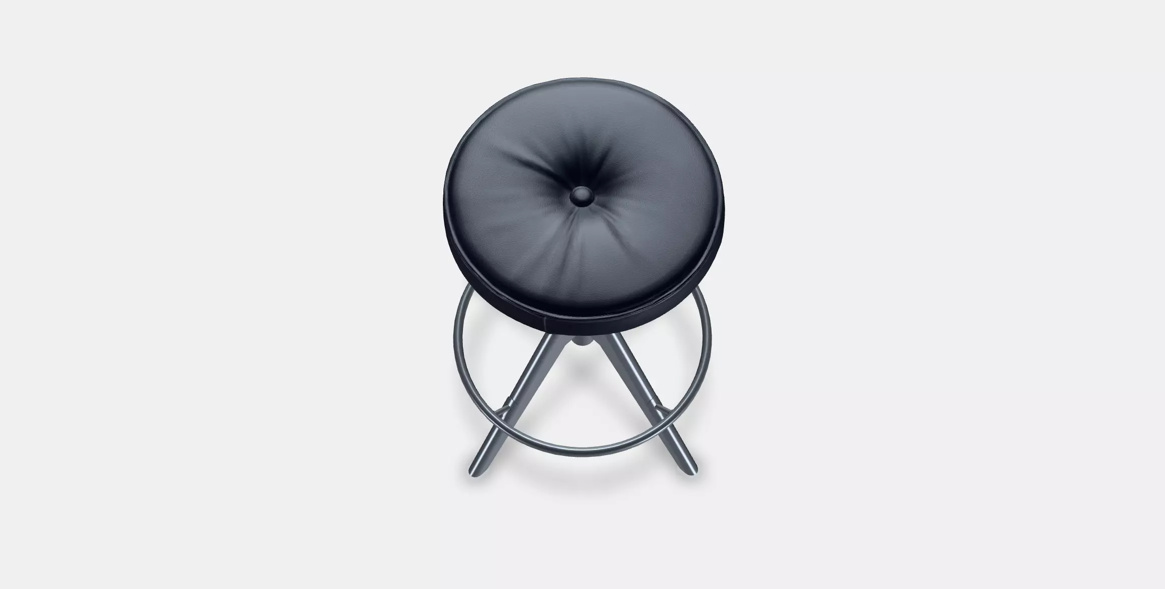 TROLLBERGET Active sit-stand support Low-poly 3D model_0