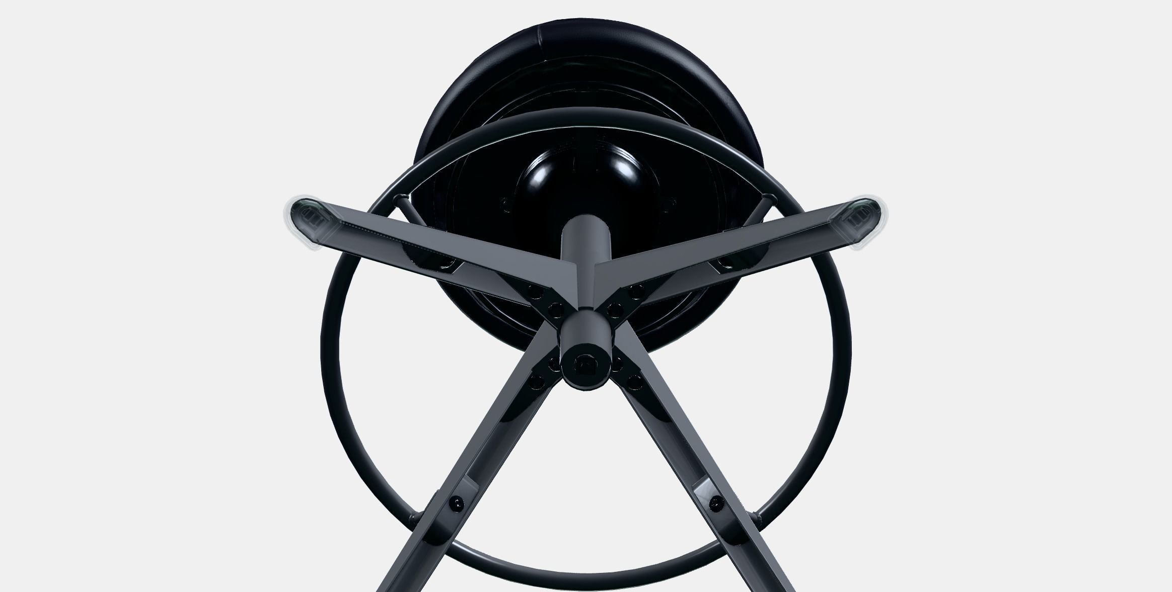 TROLLBERGET Active sit-stand support Low-poly 3D model_7