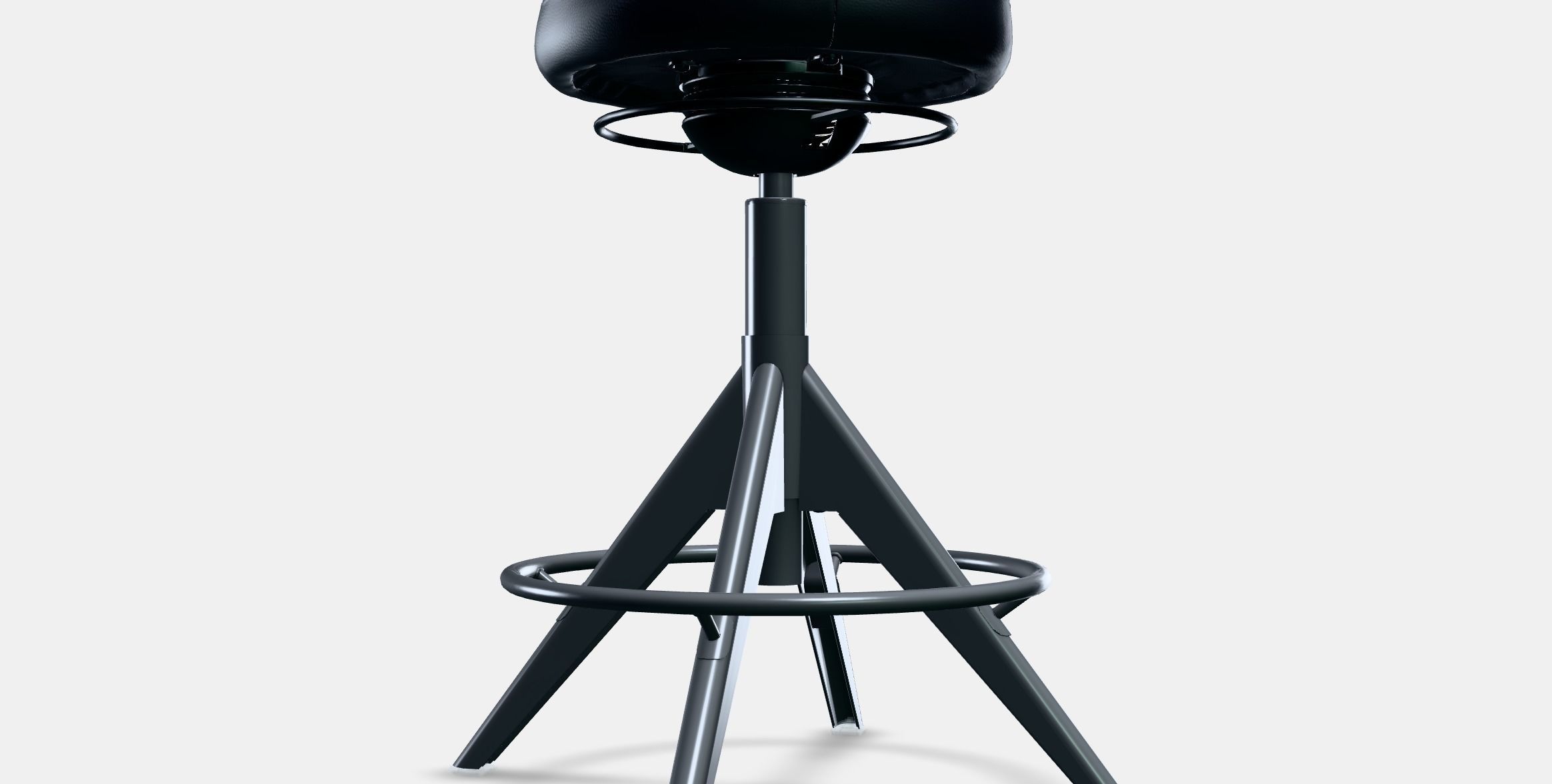 TROLLBERGET Active sit-stand support Low-poly 3D model_10