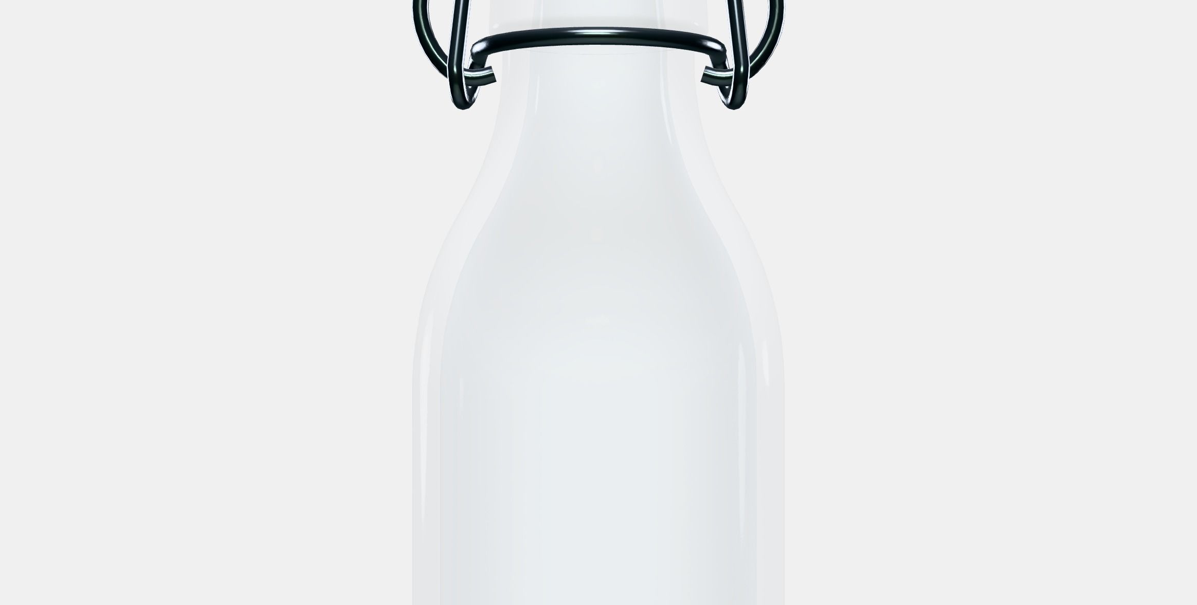 KORKEN Bottle with stopper Low-poly 3D model_11