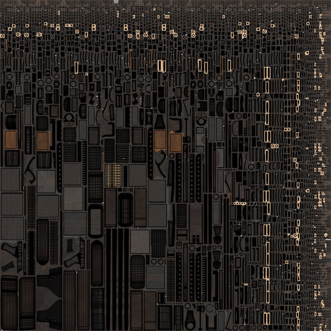 4 Machine gun All PBR Unity UE Textures Included 3D Model Collection_41