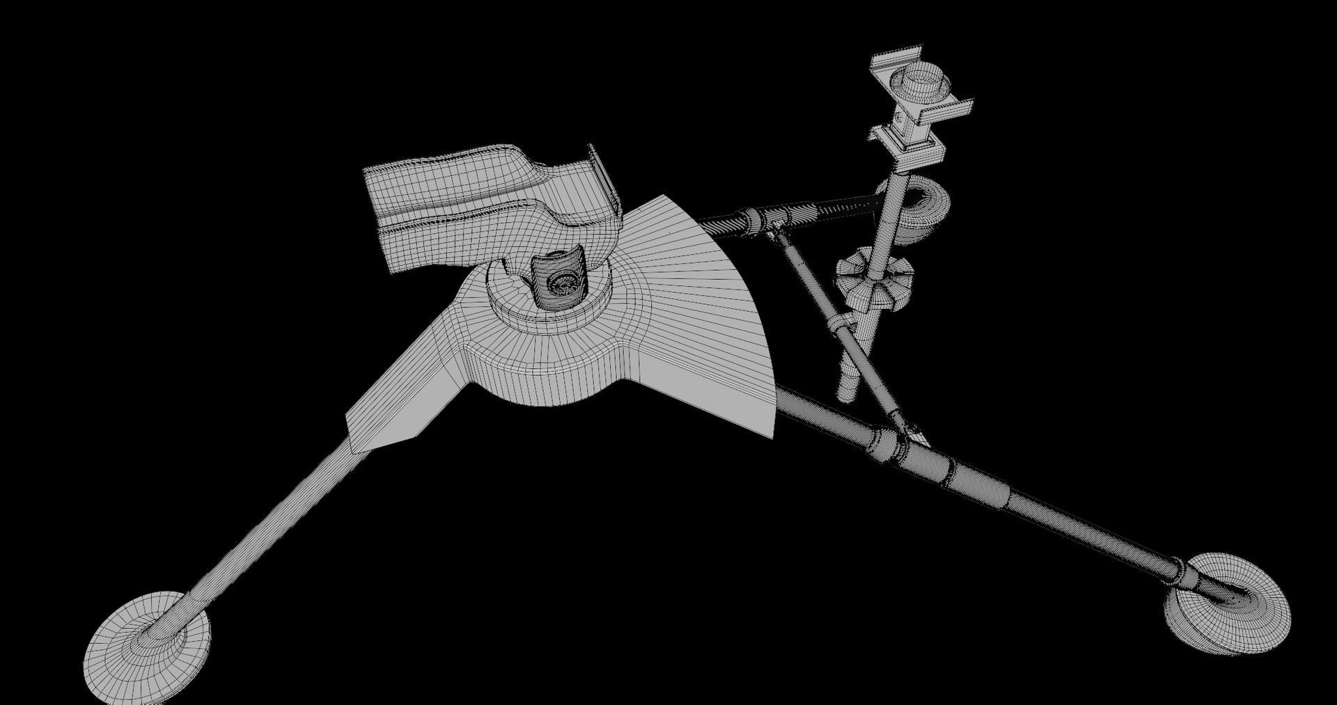 4 Machine gun All PBR Unity UE Textures Included 3D Model Collection_39