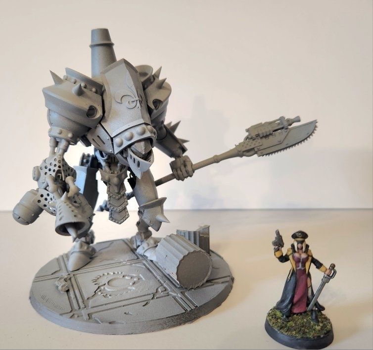 Lesser Holy Steamknight  3D print model_3