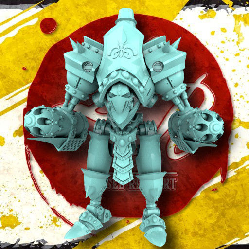 Lesser Holy Steamknight  3D print model_2