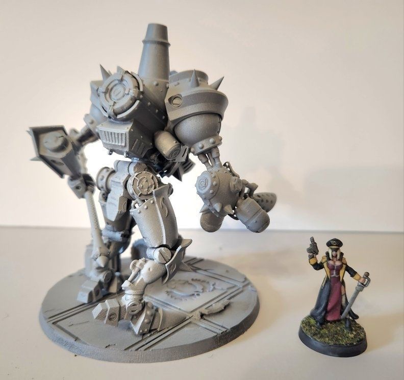 Lesser Holy Steamknight  3D print model_4