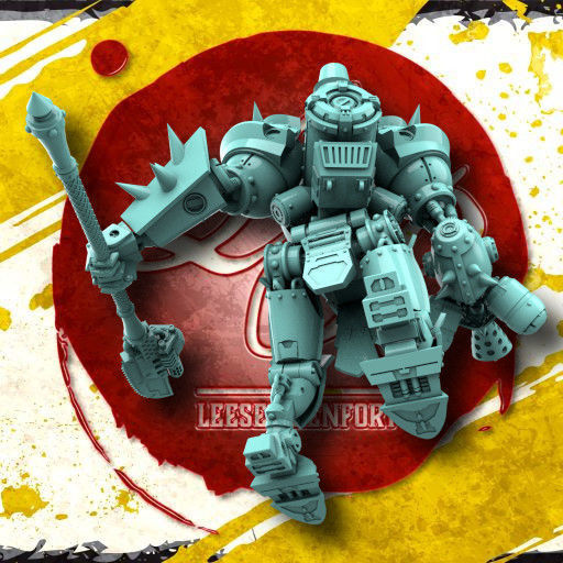 Lesser Holy Steamknight  3D print model_8