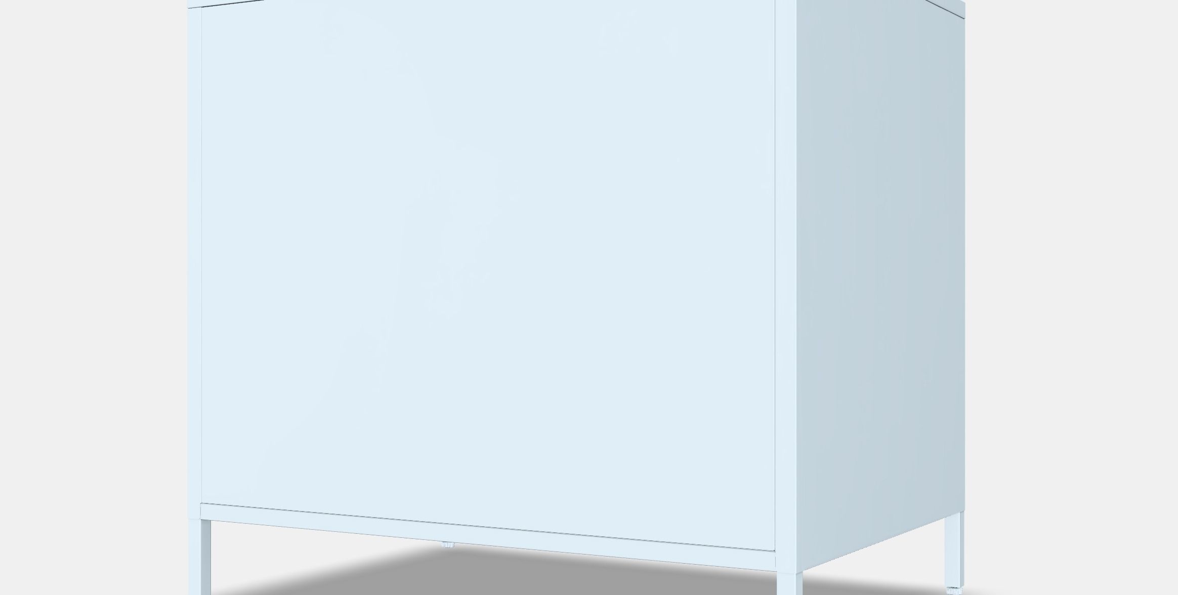 TROTTEN Cabinet with sliding doors 2 Low-poly 3D model_6