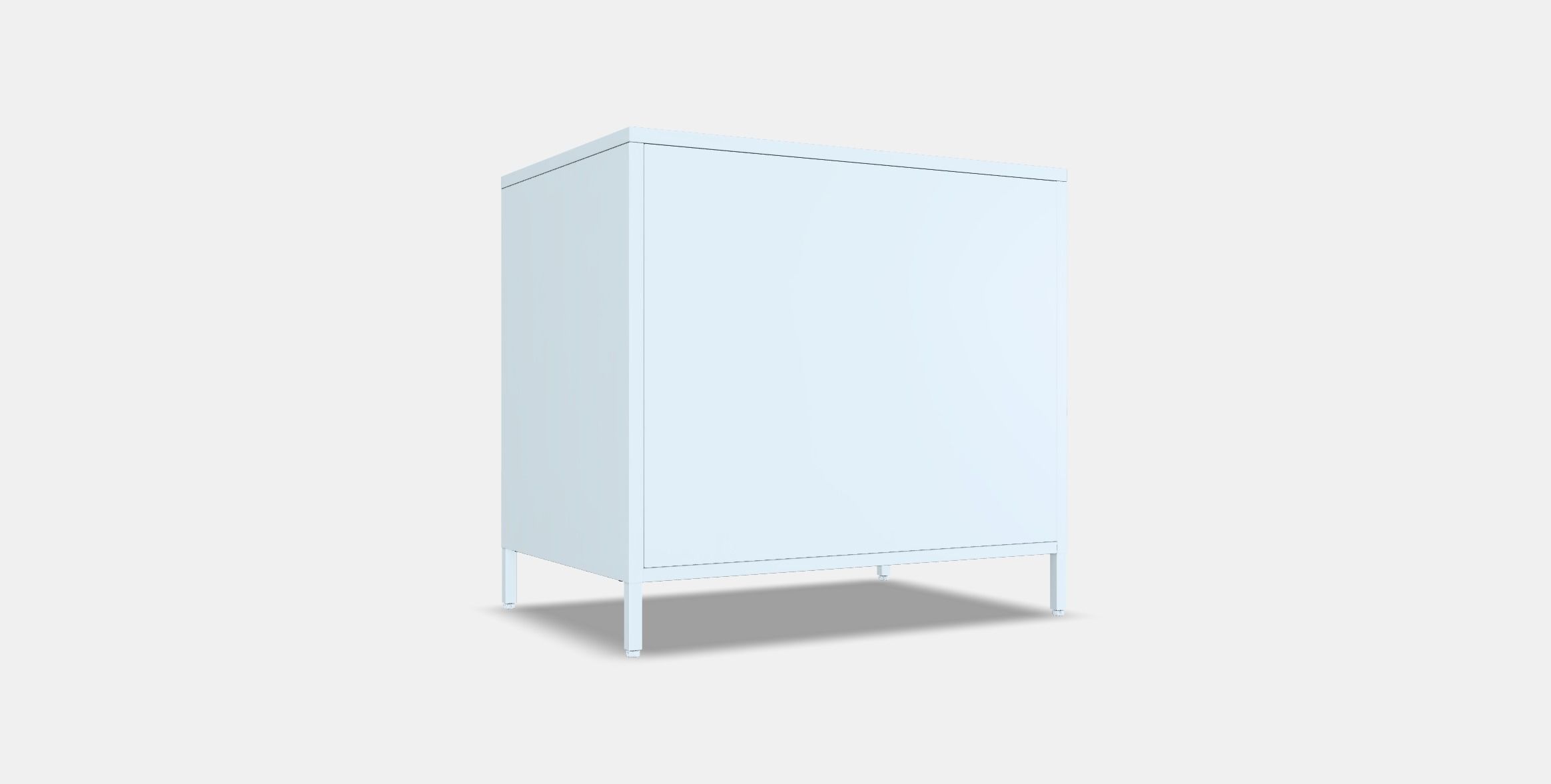 TROTTEN Cabinet with sliding doors 2 Low-poly 3D model_16
