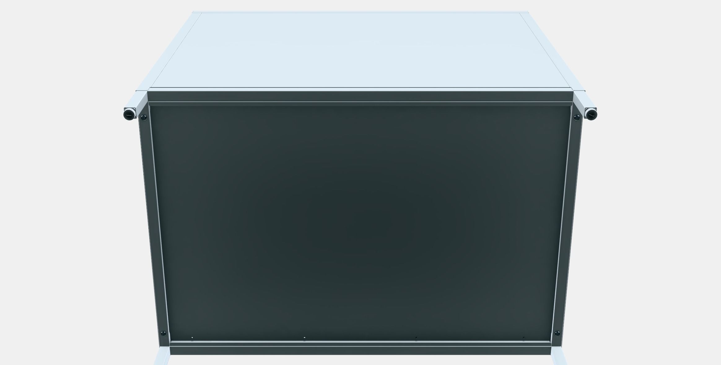 TROTTEN Cabinet with sliding doors 2 Low-poly 3D model_8