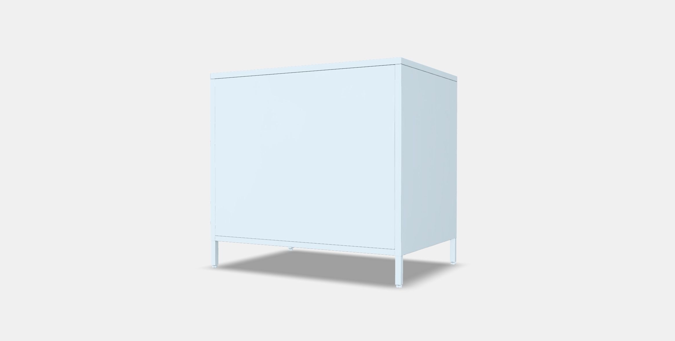 TROTTEN Cabinet with sliding doors 2 Low-poly 3D model_5