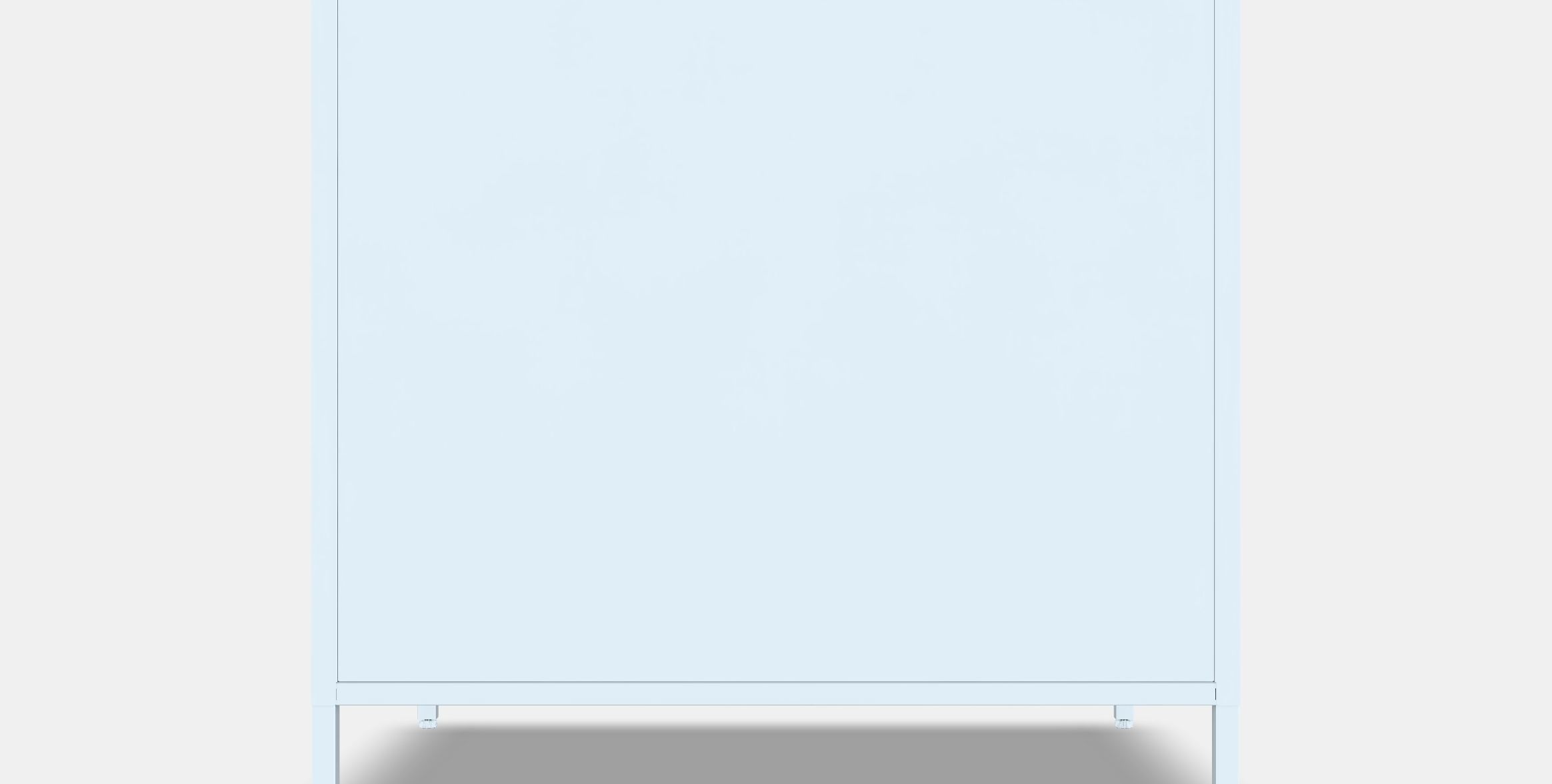 TROTTEN Cabinet with sliding doors 2 Low-poly 3D model_15