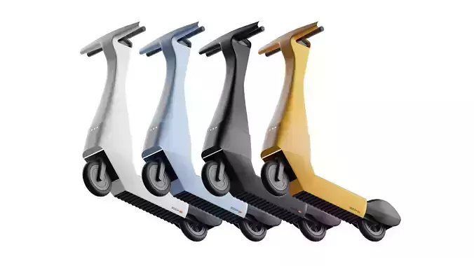 Electric Scooter WS3 3D model