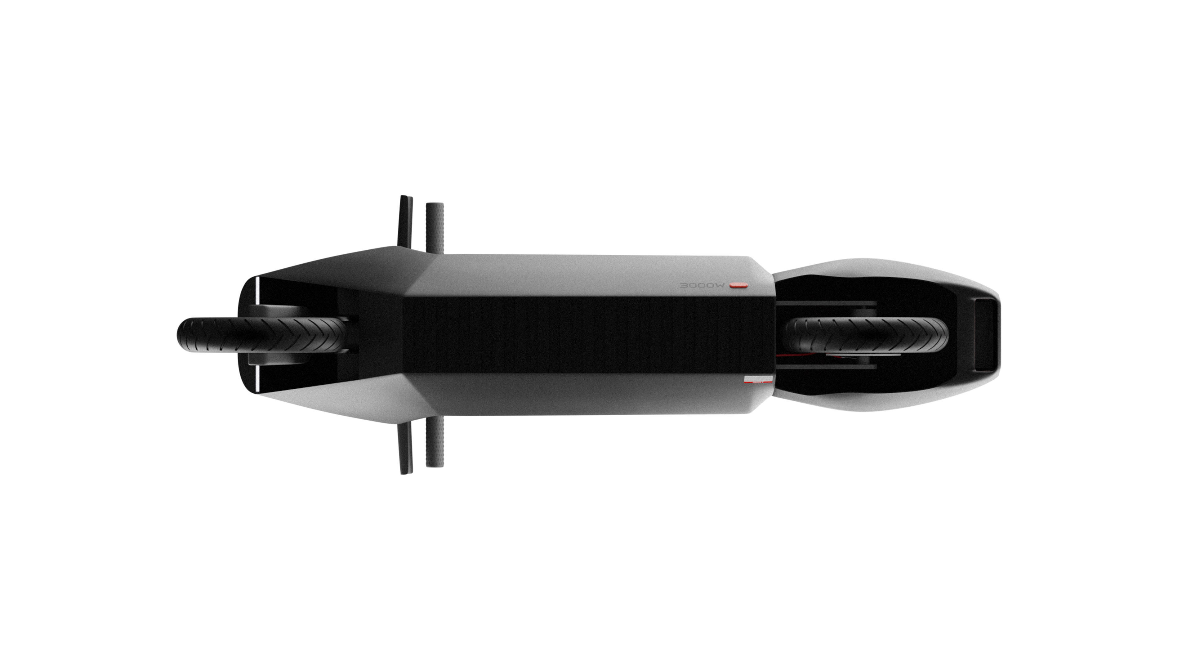 Electric Scooter WS3 3D model_11