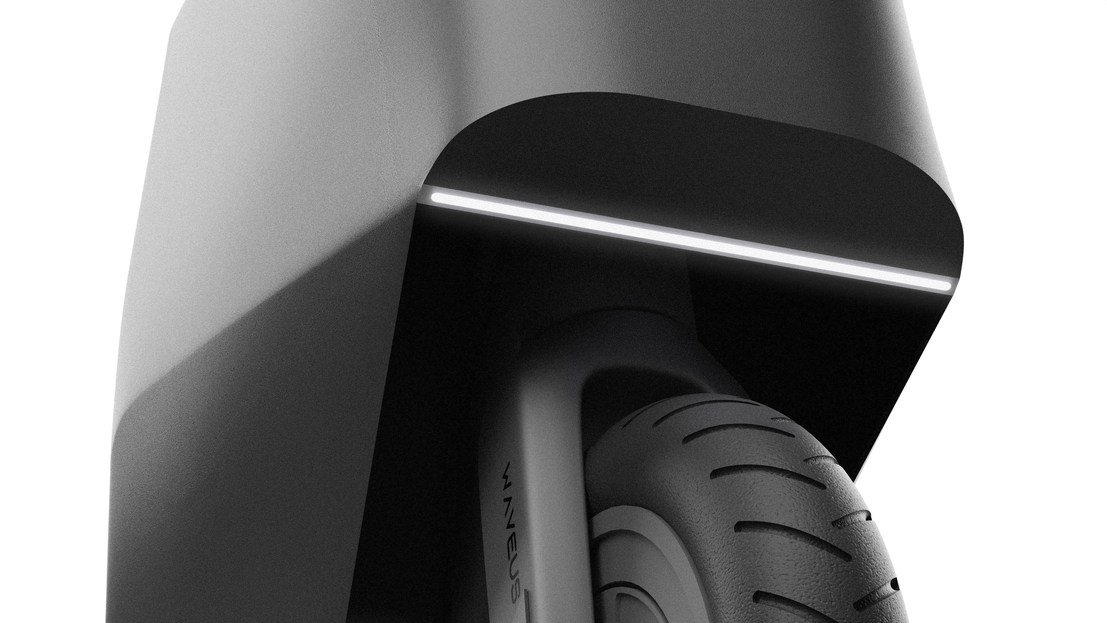 Electric Scooter WS3 3D model_15