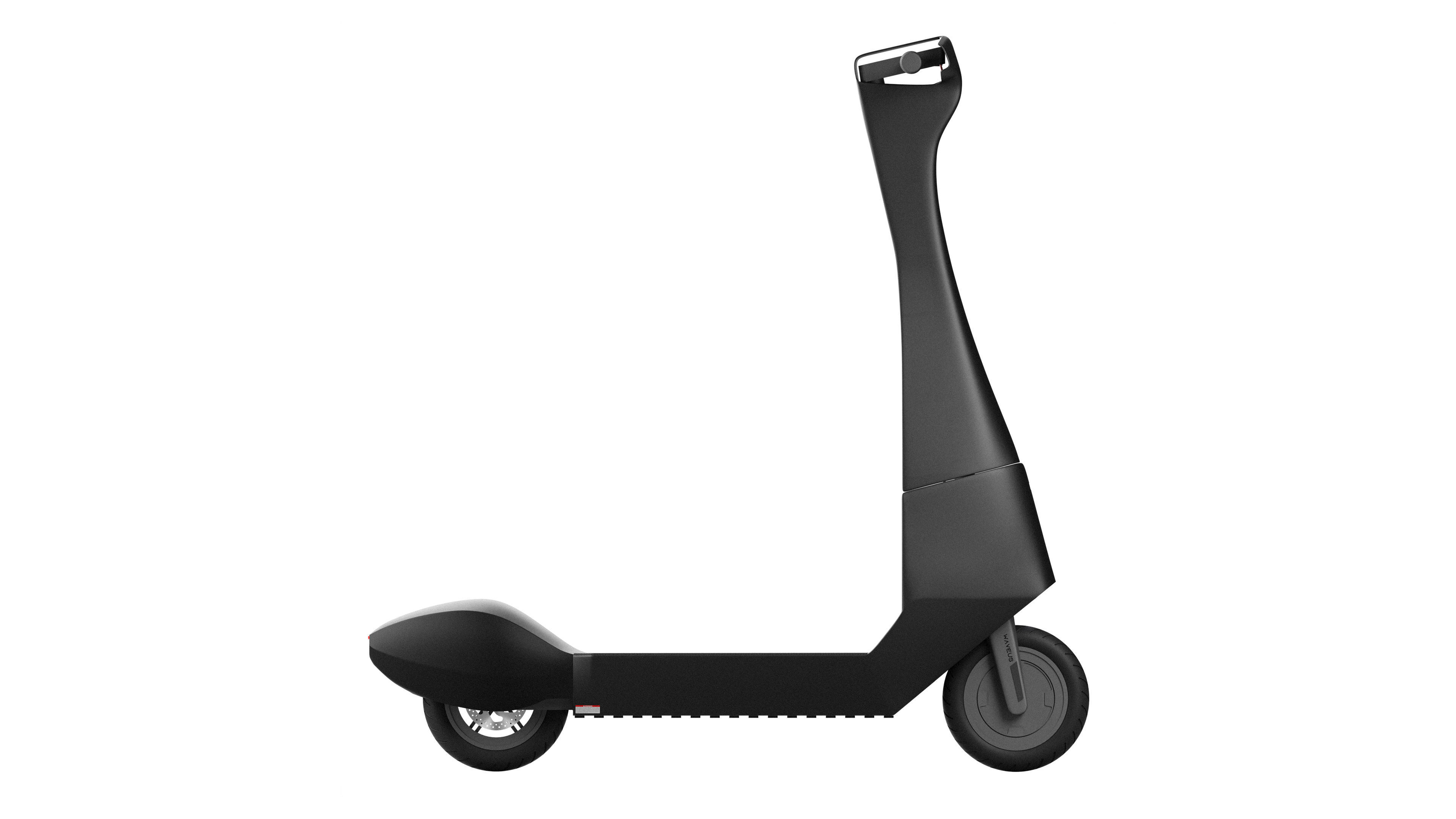 Electric Scooter WS3 3D model_8