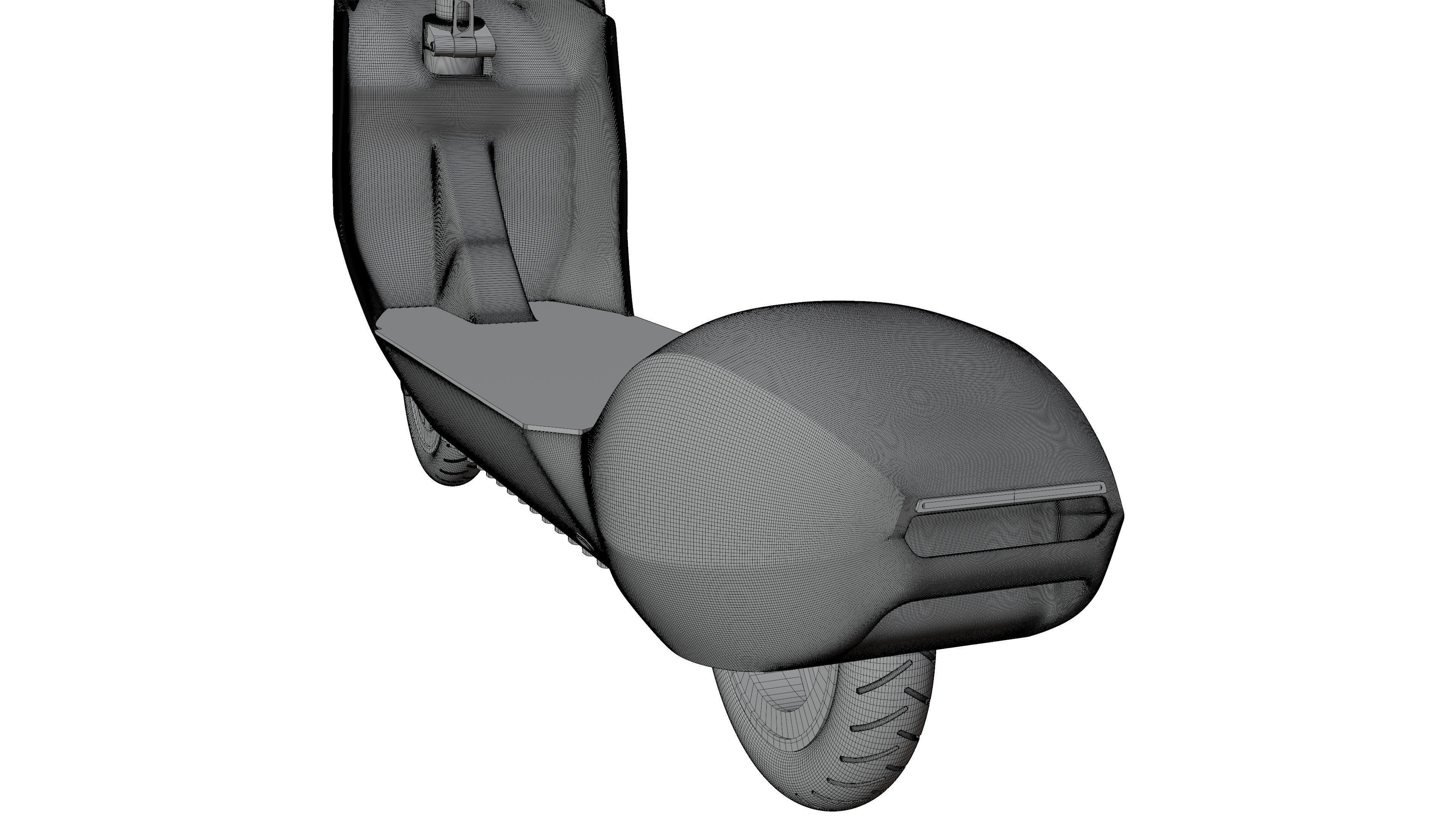 Electric Scooter WS3 3D model_22