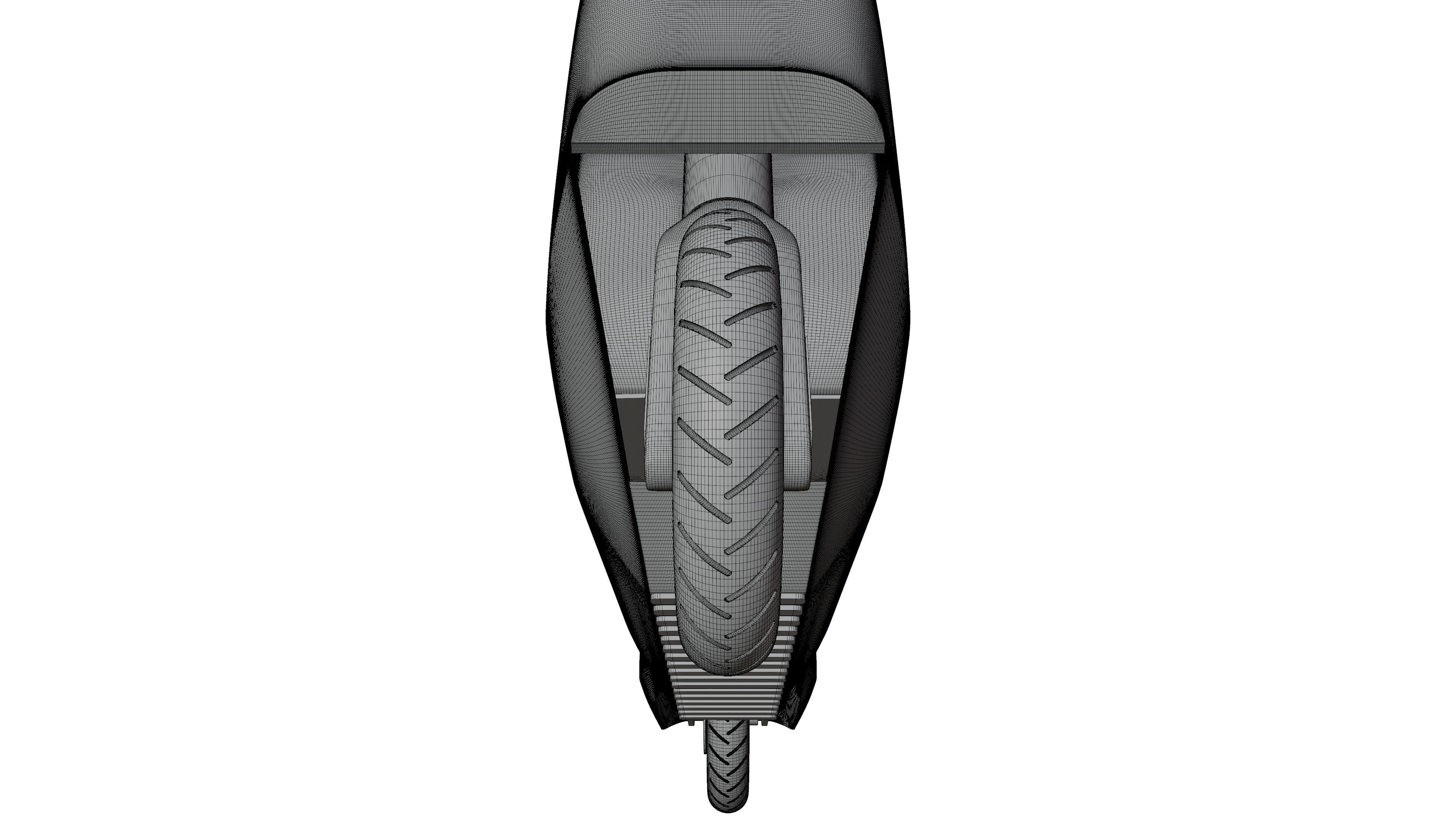 Electric Scooter WS3 3D model_29