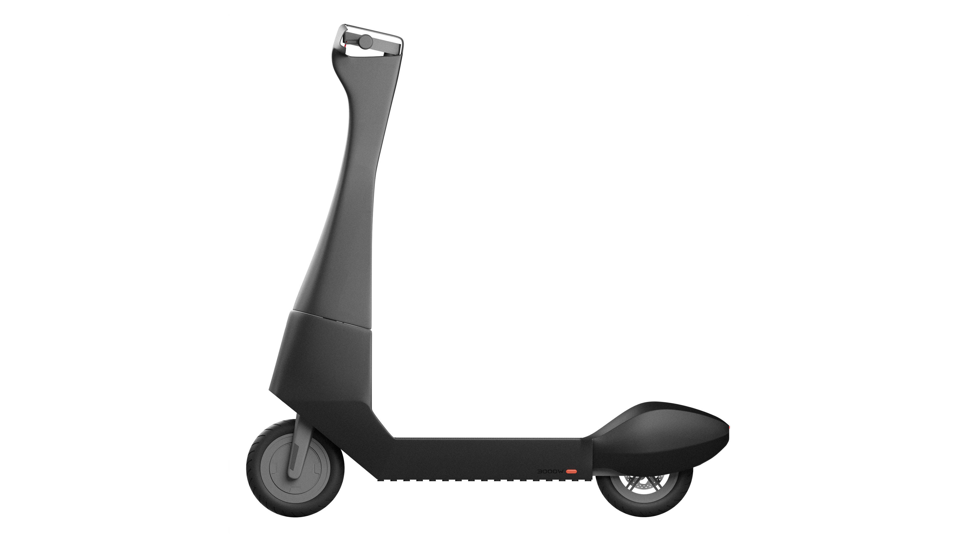Electric Scooter WS3 3D model_9