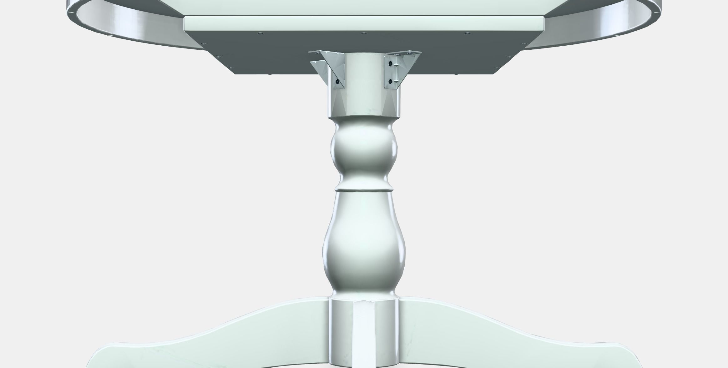 INGATORP Extendable table 1 Low-poly 3D model_11