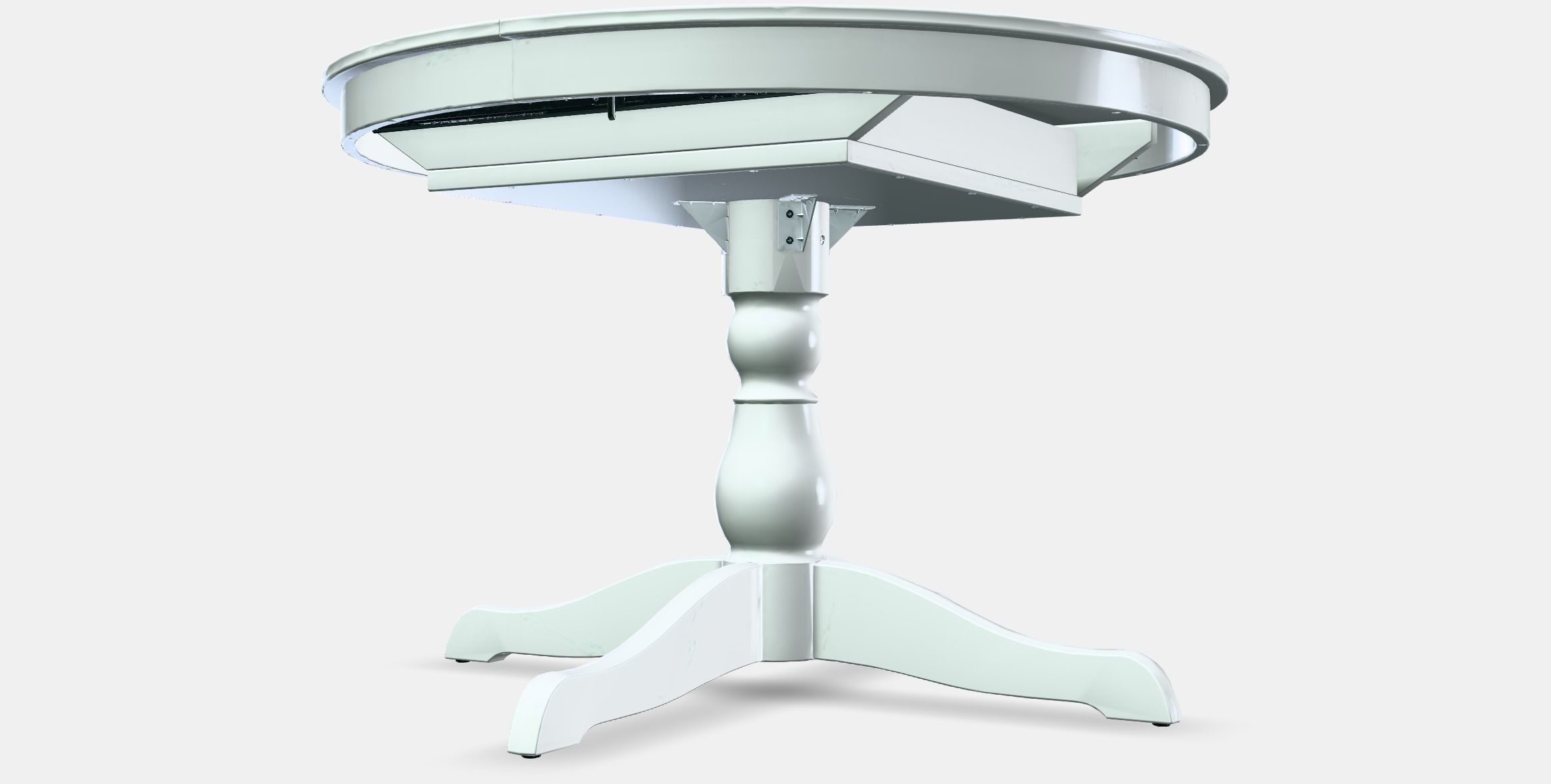 INGATORP Extendable table 1 Low-poly 3D model_13