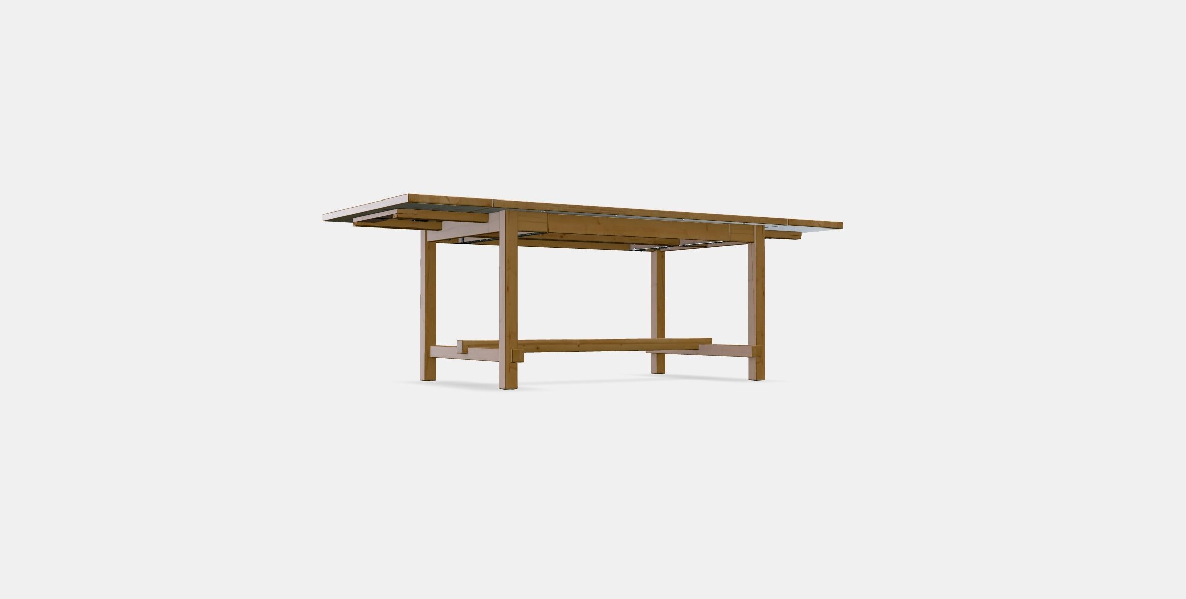 NORDVIKEN Extendable table 1 Low-poly 3D model_2