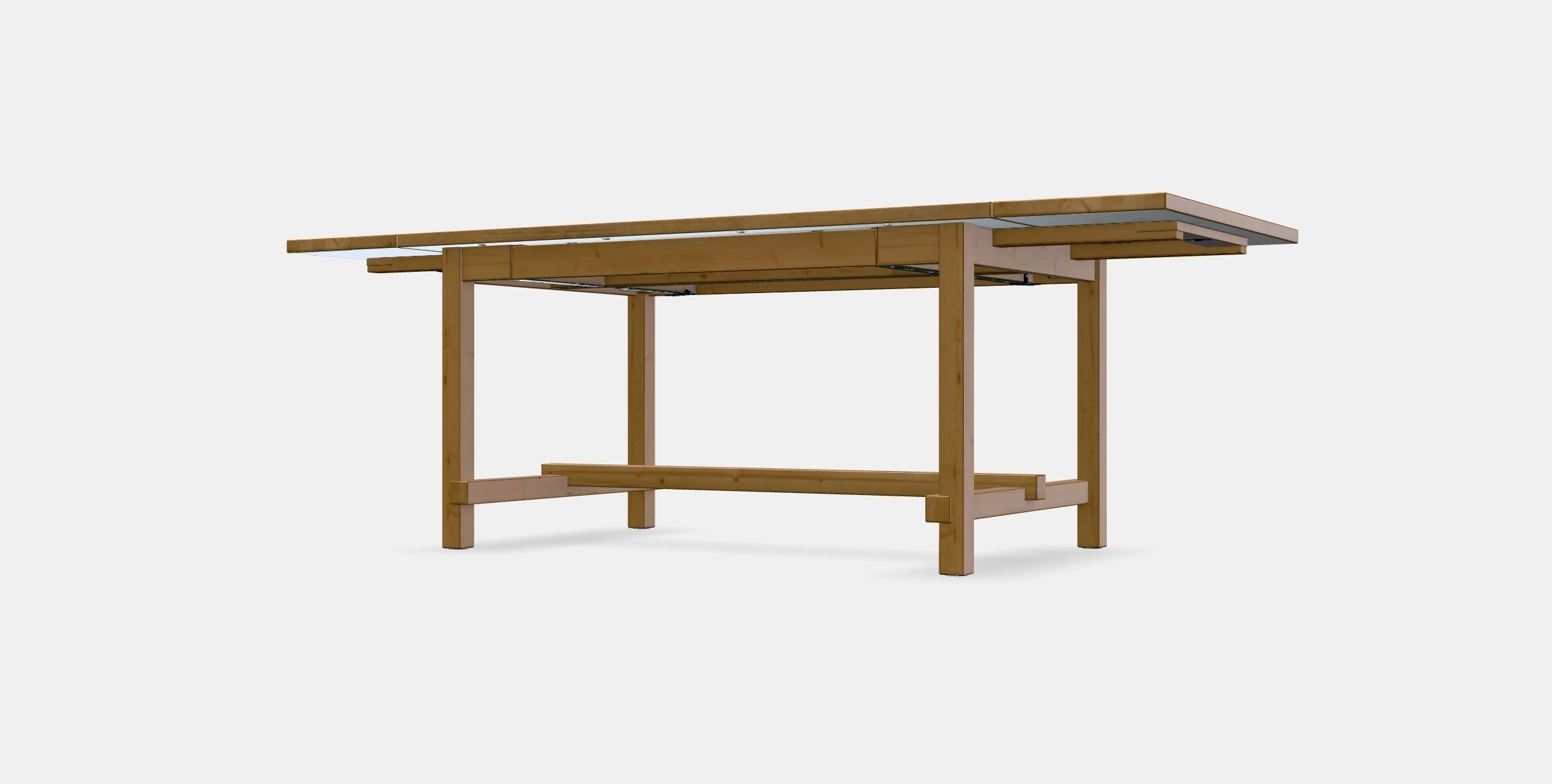 NORDVIKEN Extendable table 1 Low-poly 3D model_13