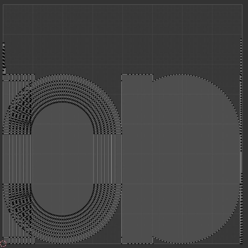 Cartoon Running Track 3D model_8
