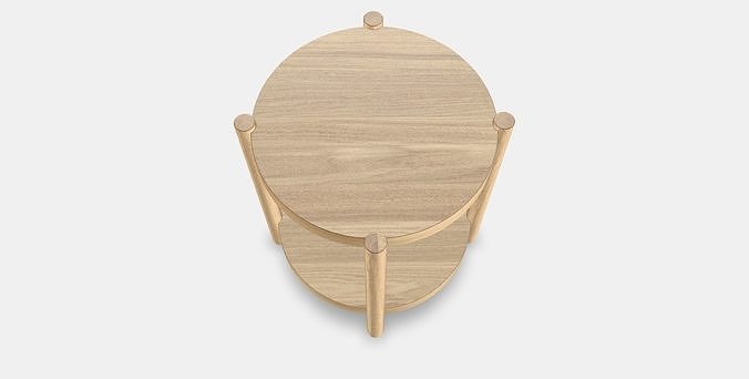 LISTERBY Side table Low-poly 3D model