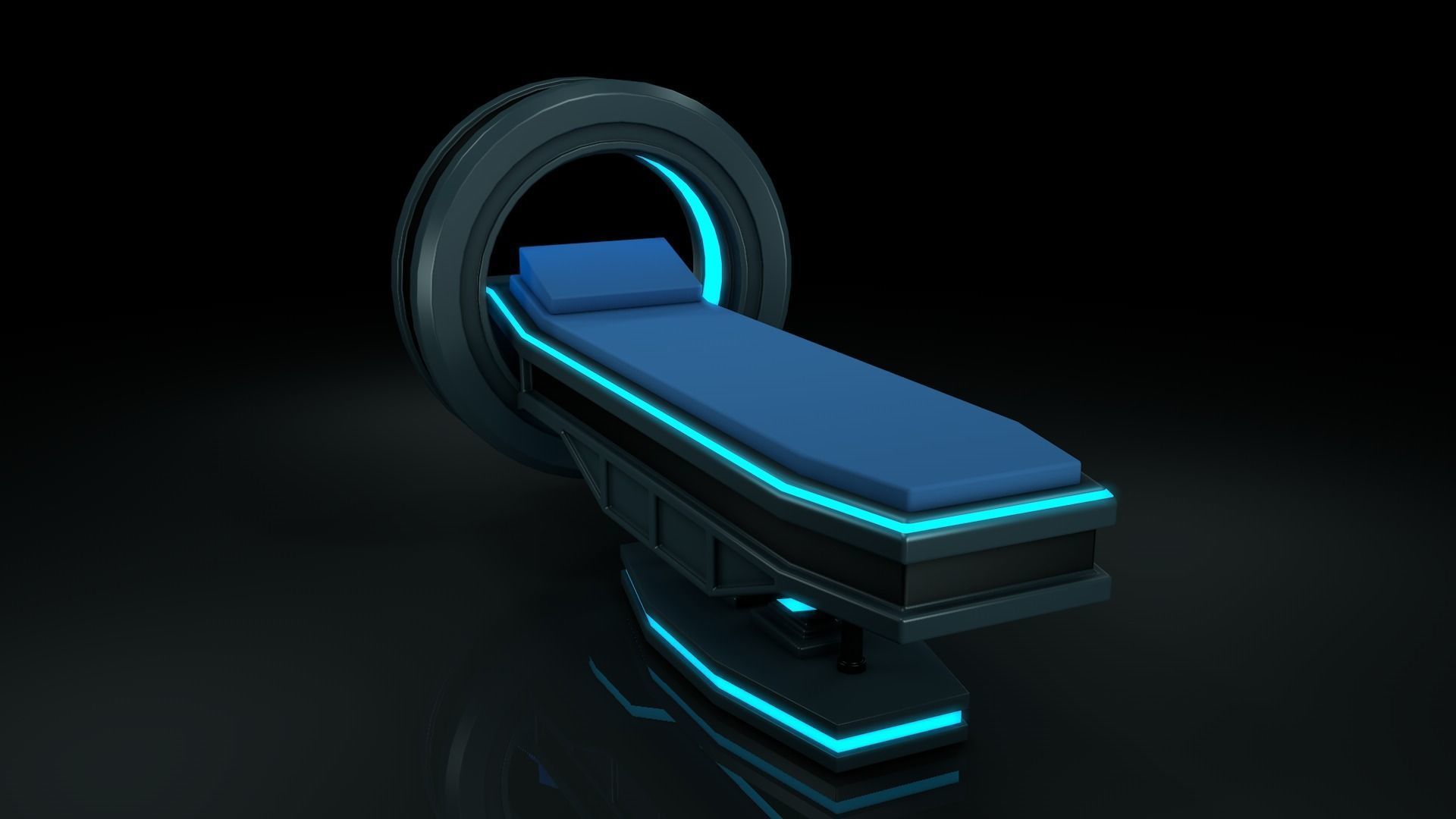 Sci Fi Scanner 3D model_1