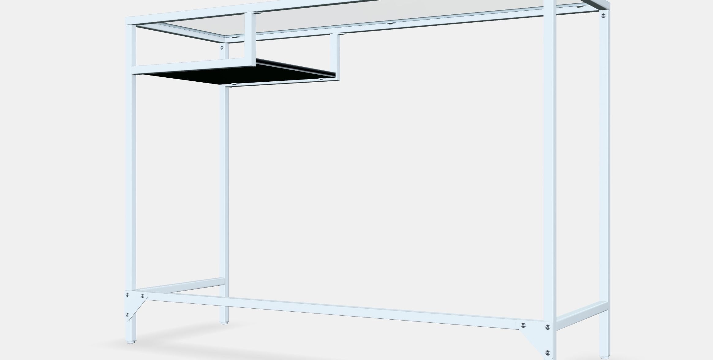 VITTSJO Laptop table Low-poly 3D model_6