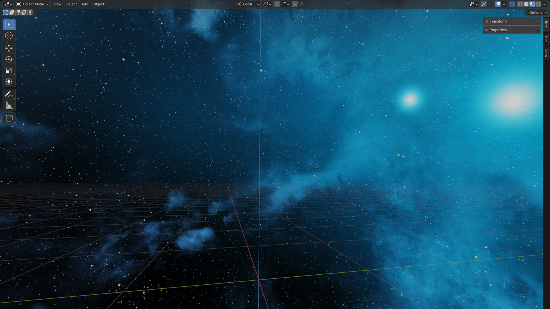 Space and Skies - Panoramas 360 degree Low-poly 3D model_6