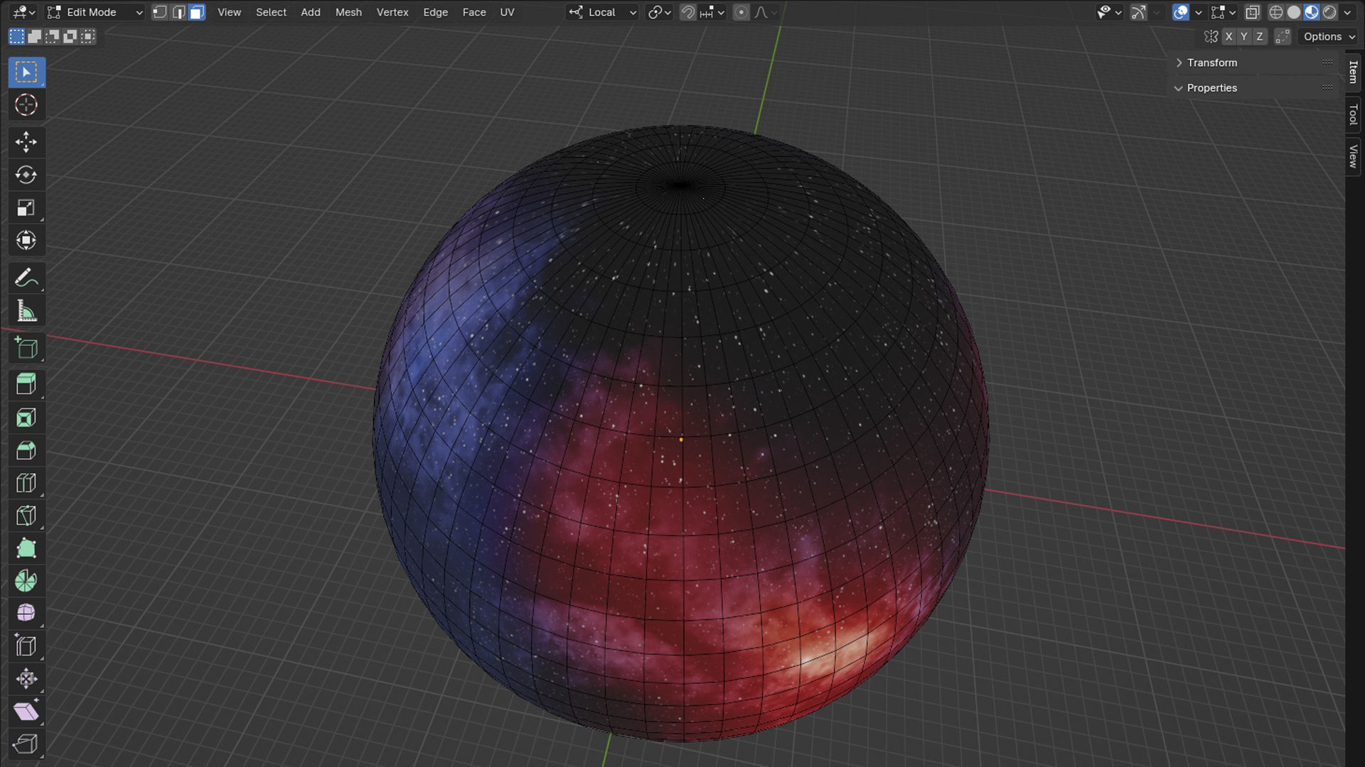 Space and Skies - Panoramas 360 degree Low-poly 3D model_4