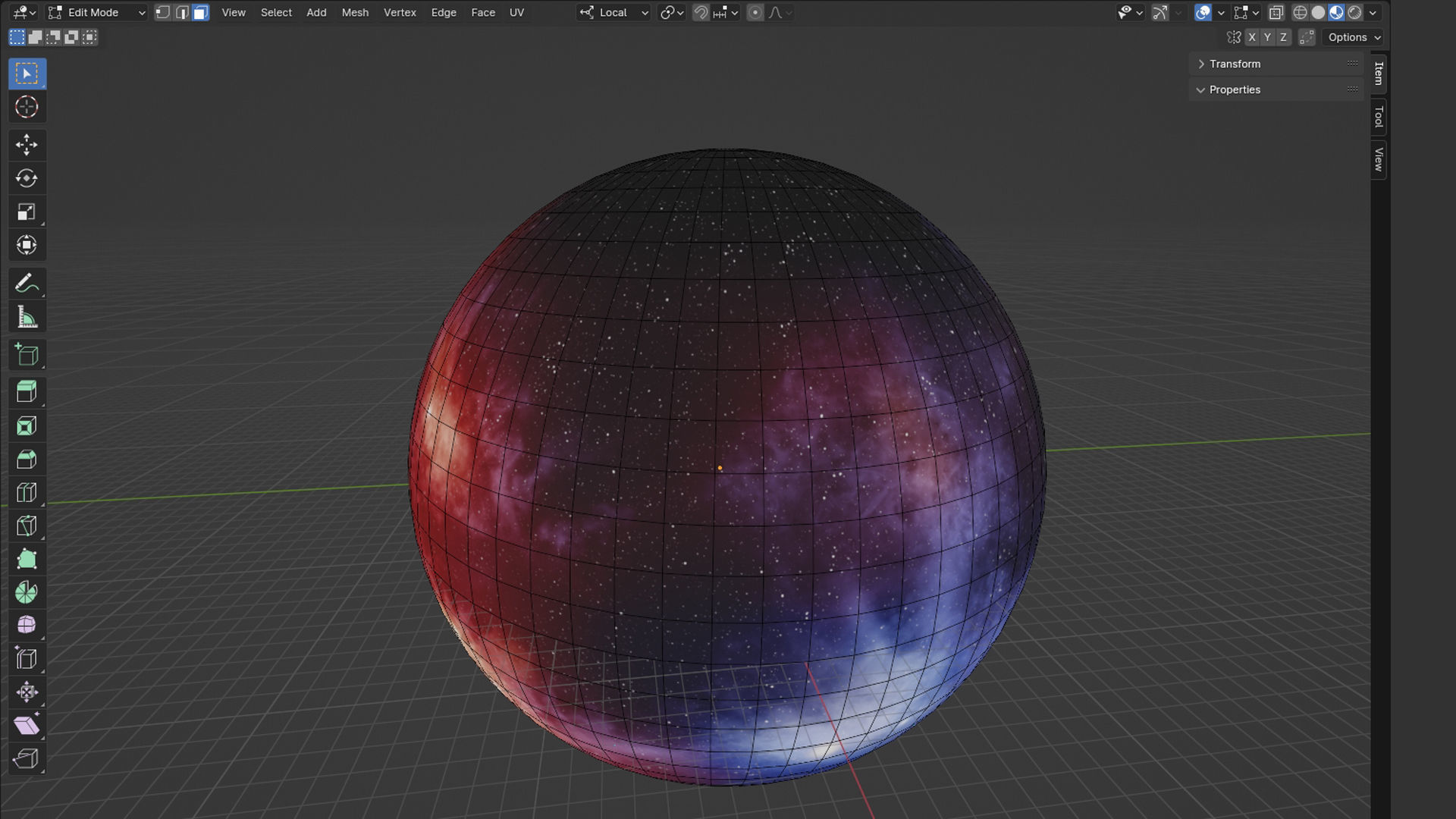 Space and Skies - Panoramas 360 degree Low-poly 3D model_3