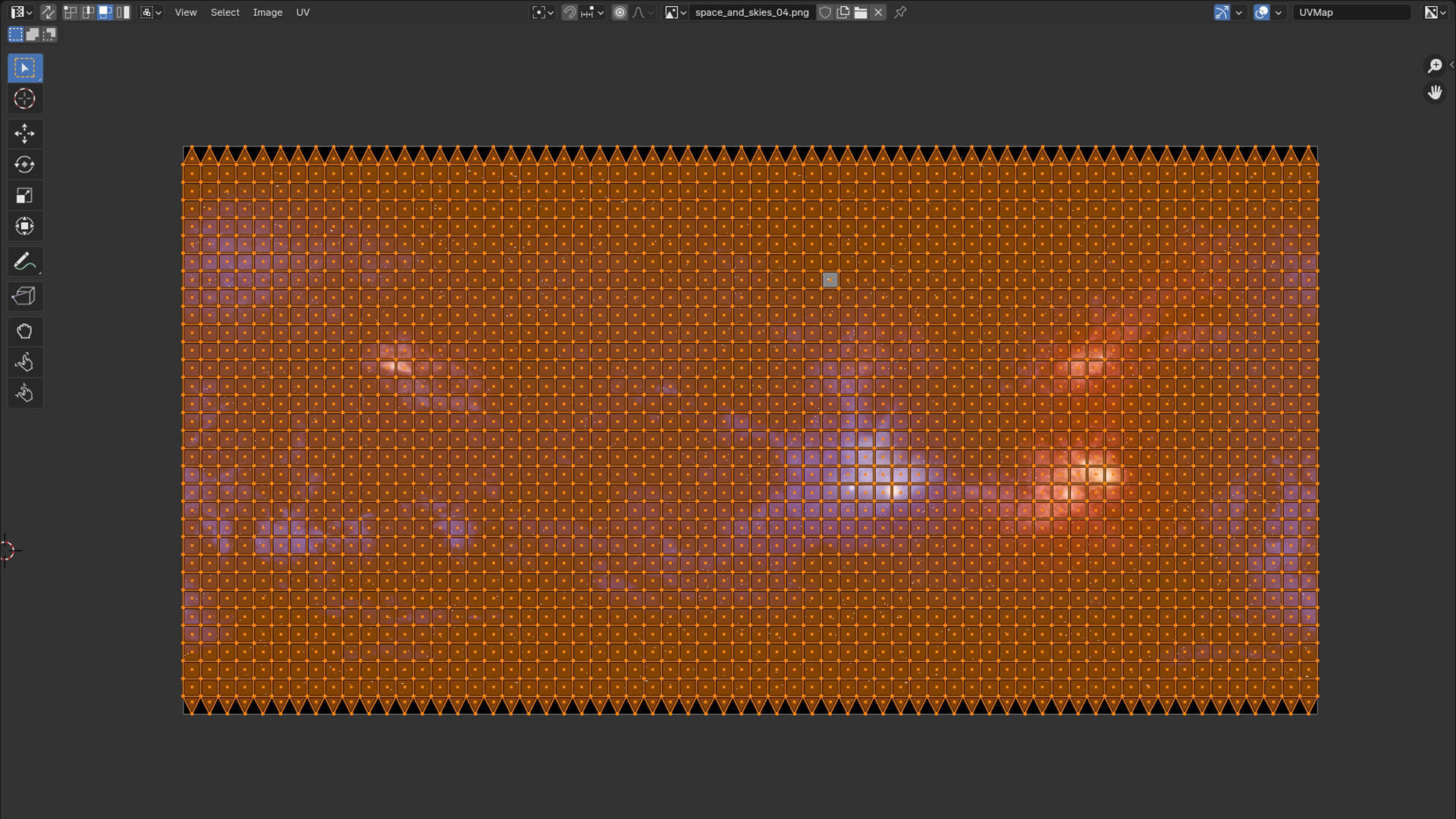 Space and Skies - Panoramas 360 degree Low-poly 3D model_8