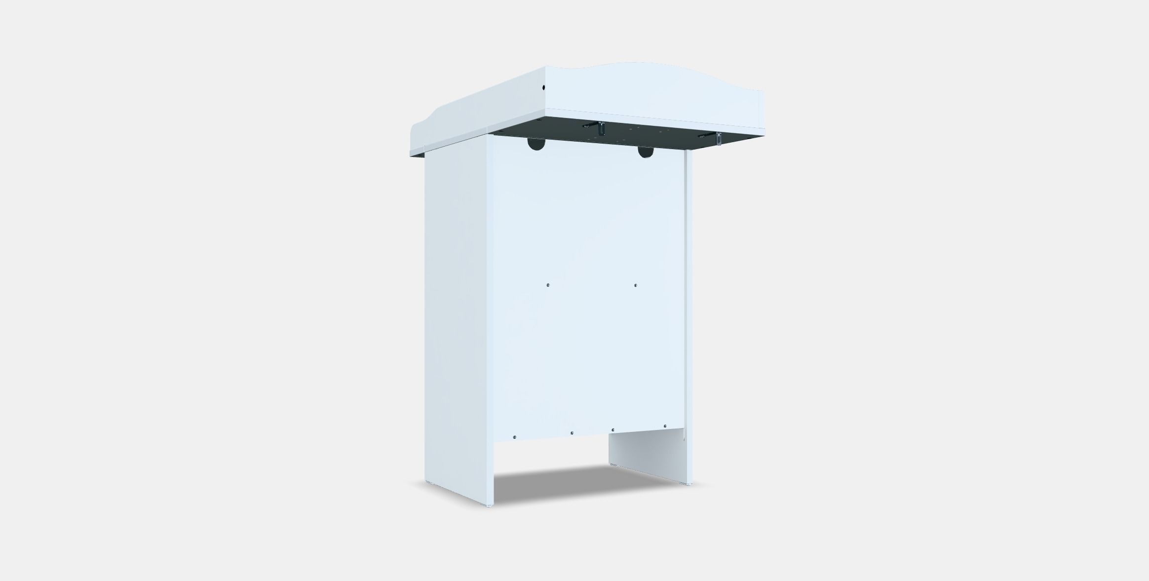 SMAGORA Changing table-bookshelf Low-poly 3D model_16
