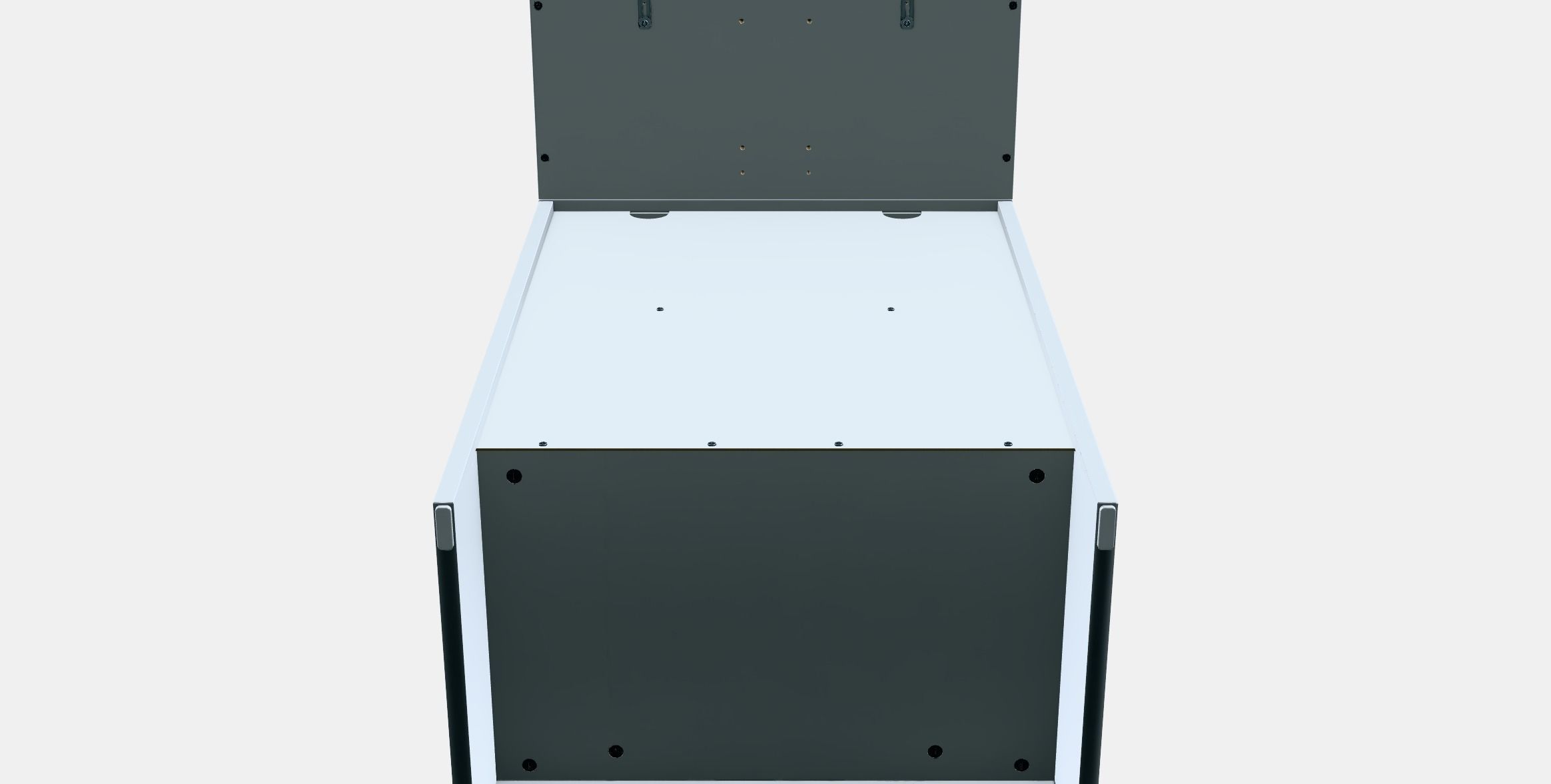 SMAGORA Changing table-bookshelf Low-poly 3D model_8