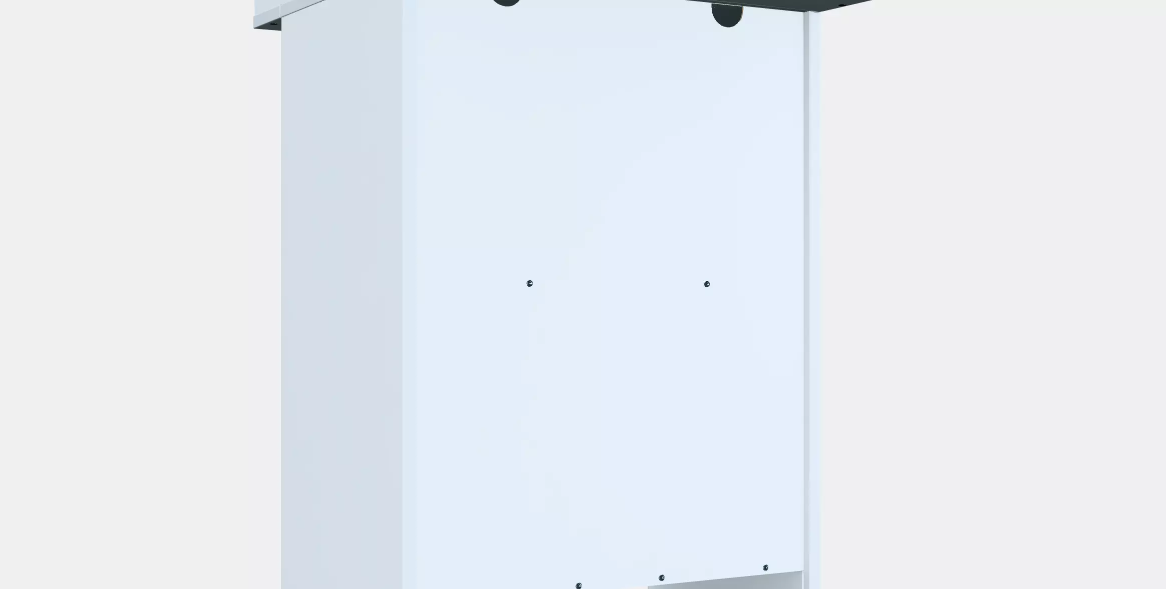 SMAGORA Changing table-bookshelf Low-poly 3D model_0