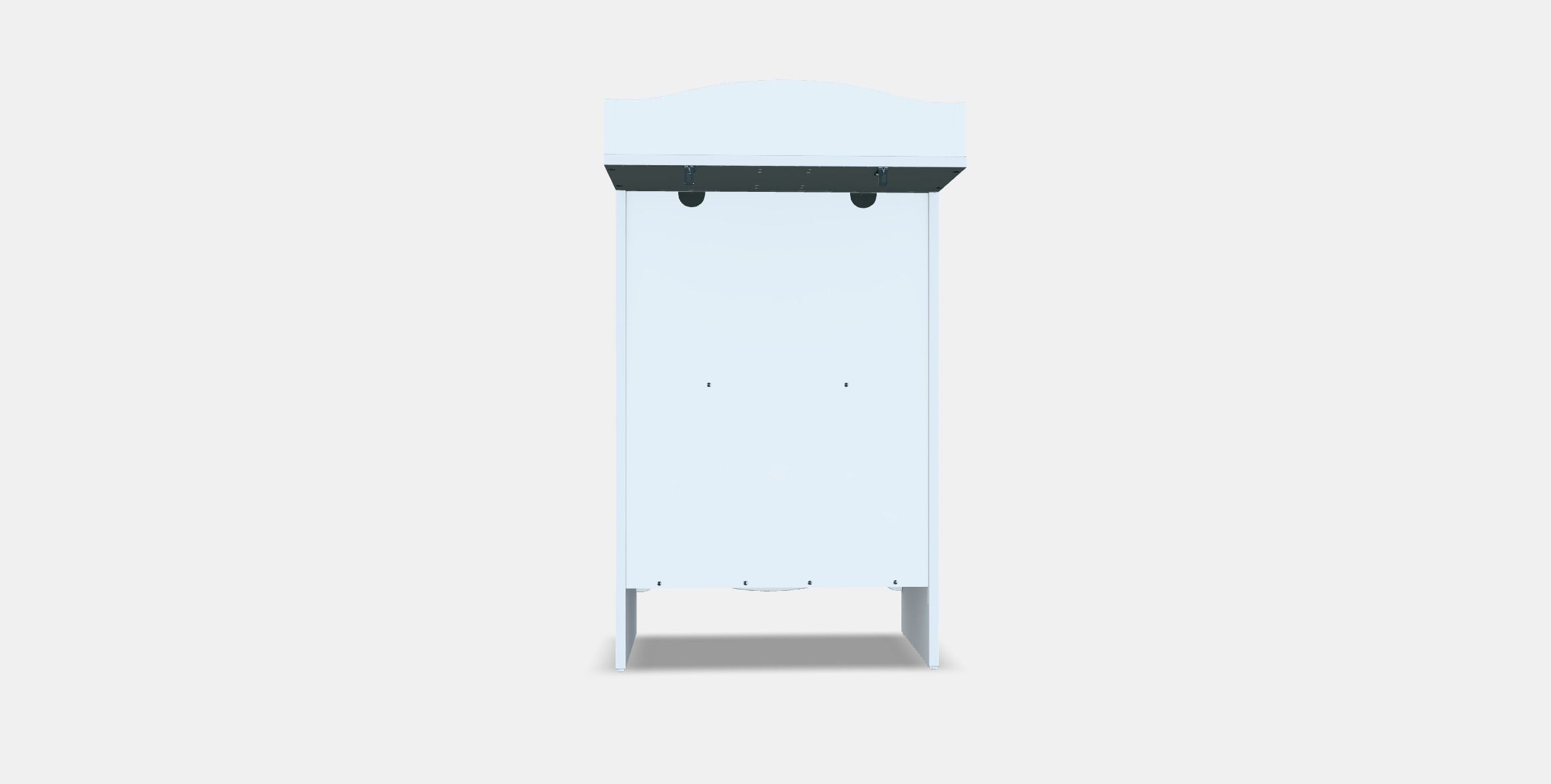 SMAGORA Changing table-bookshelf Low-poly 3D model_14