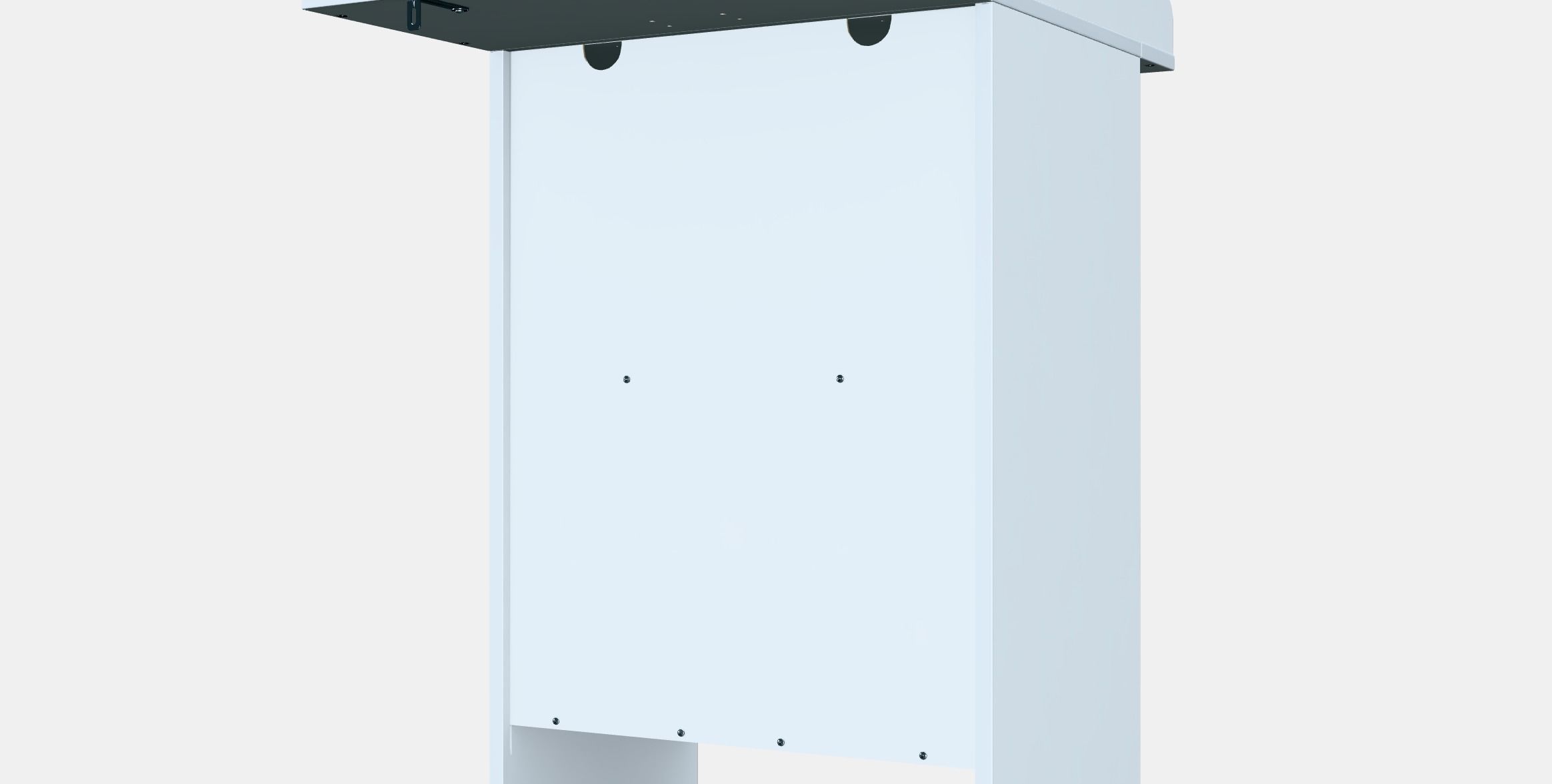 SMAGORA Changing table-bookshelf Low-poly 3D model_6