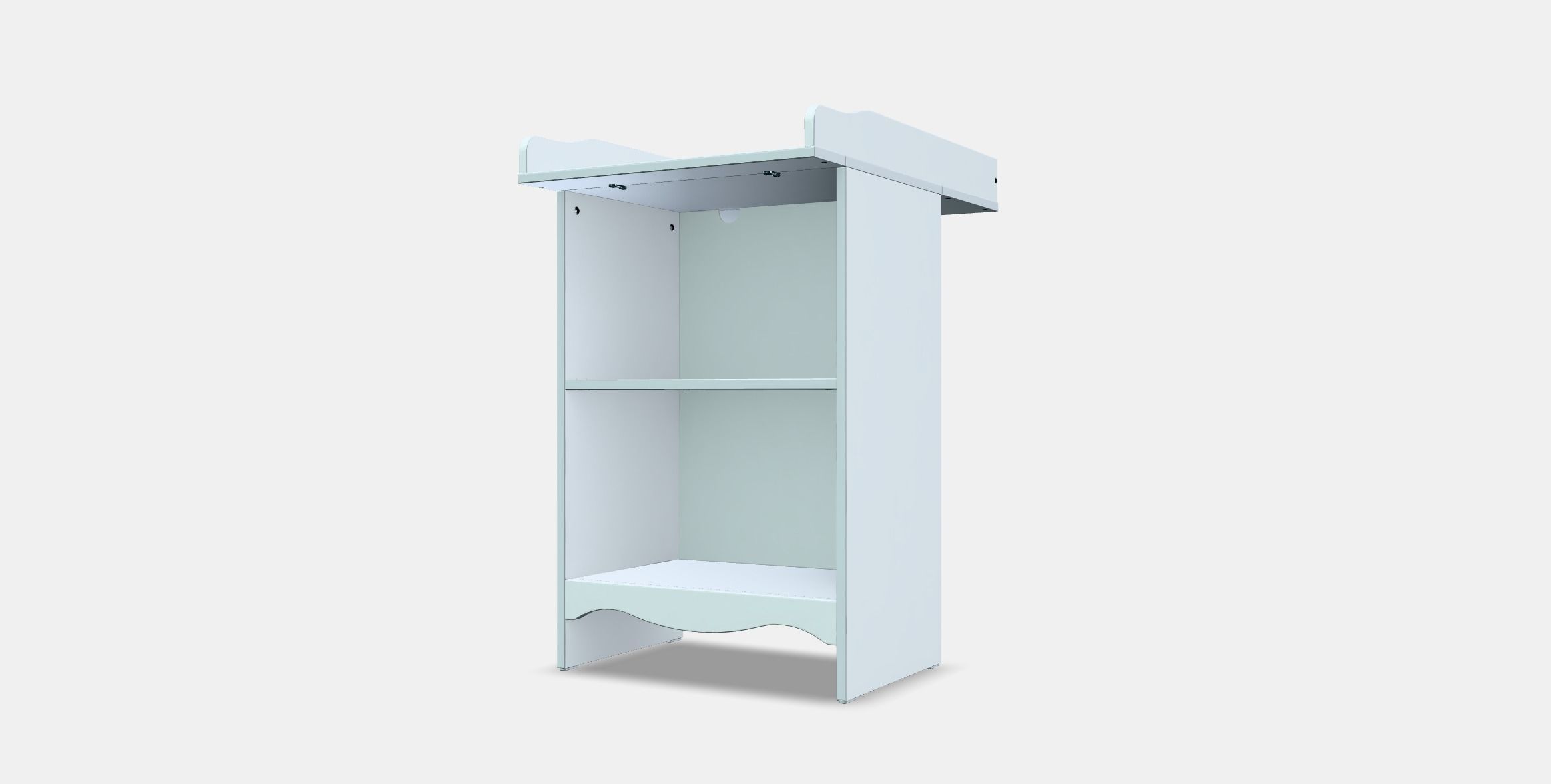 SMAGORA Changing table-bookshelf Low-poly 3D model_12