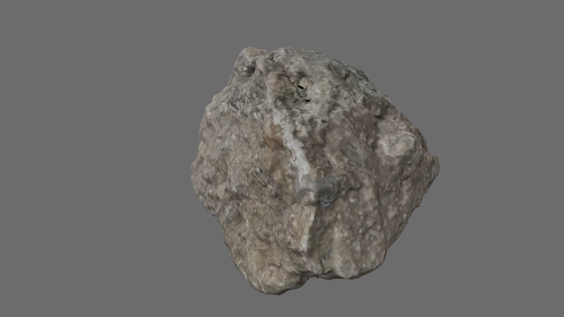 Small Rock02 Free low-poly 3D model_1