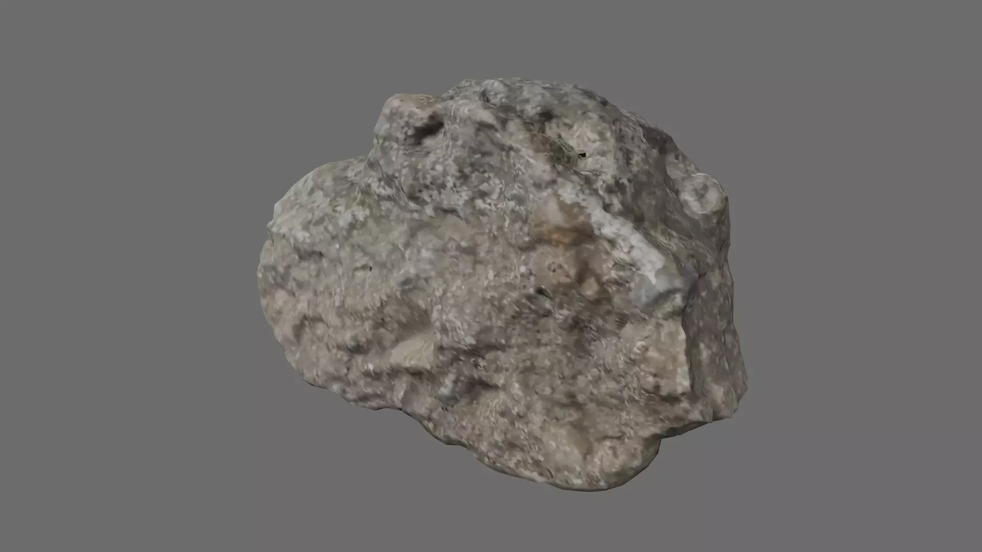 Small Rock02 Free low-poly 3D model_0