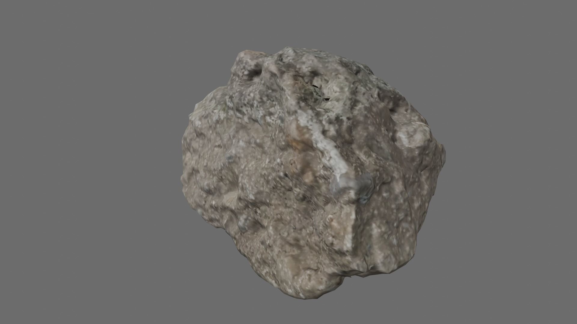 Small Rock02 Free low-poly 3D model_2