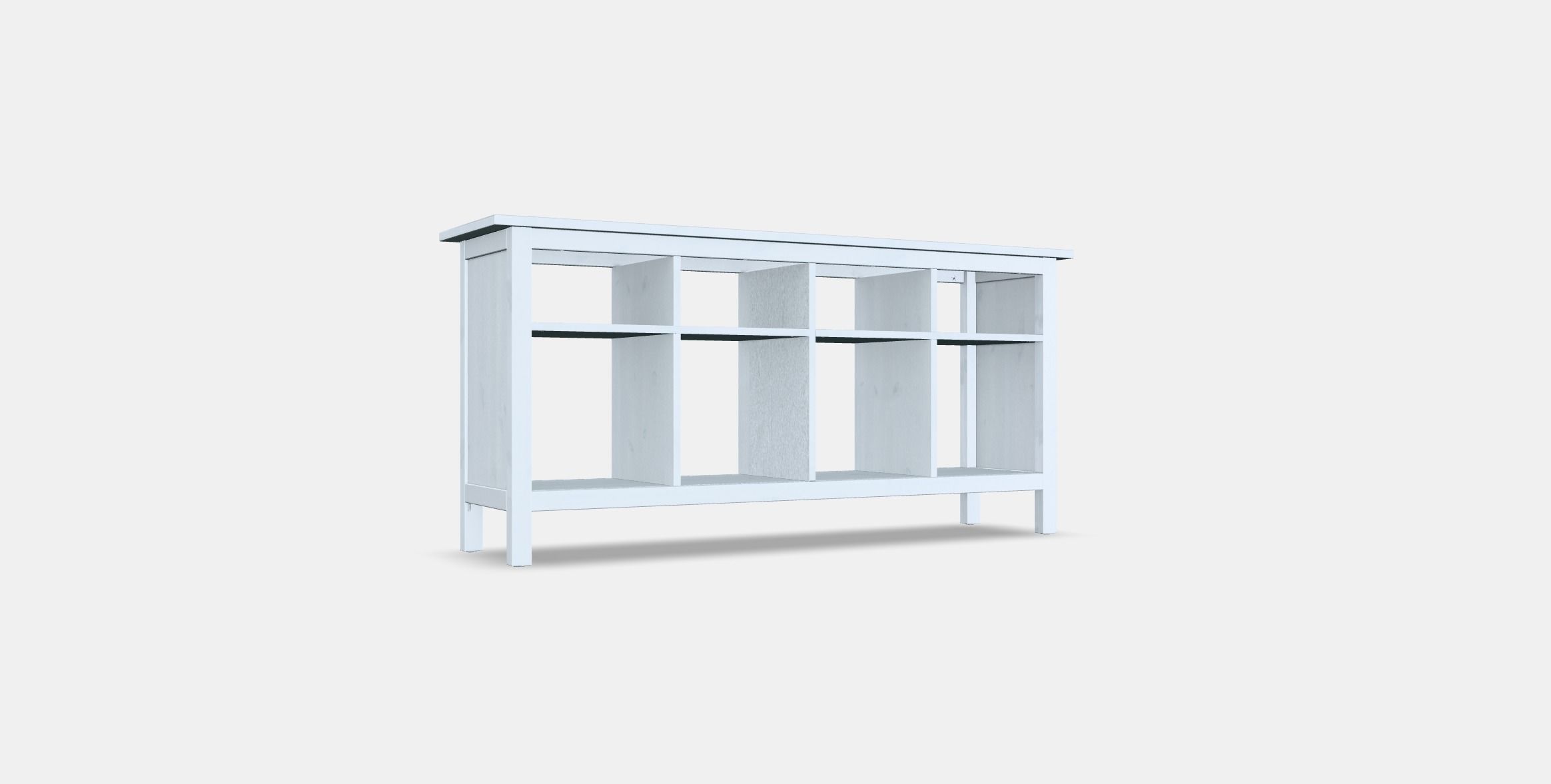HEMNES Console table Low-poly 3D model_16
