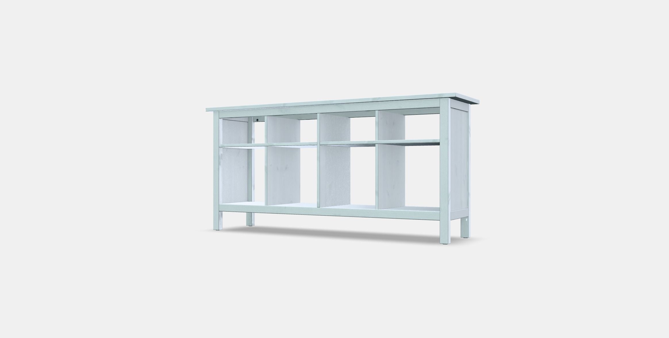 HEMNES Console table Low-poly 3D model_12