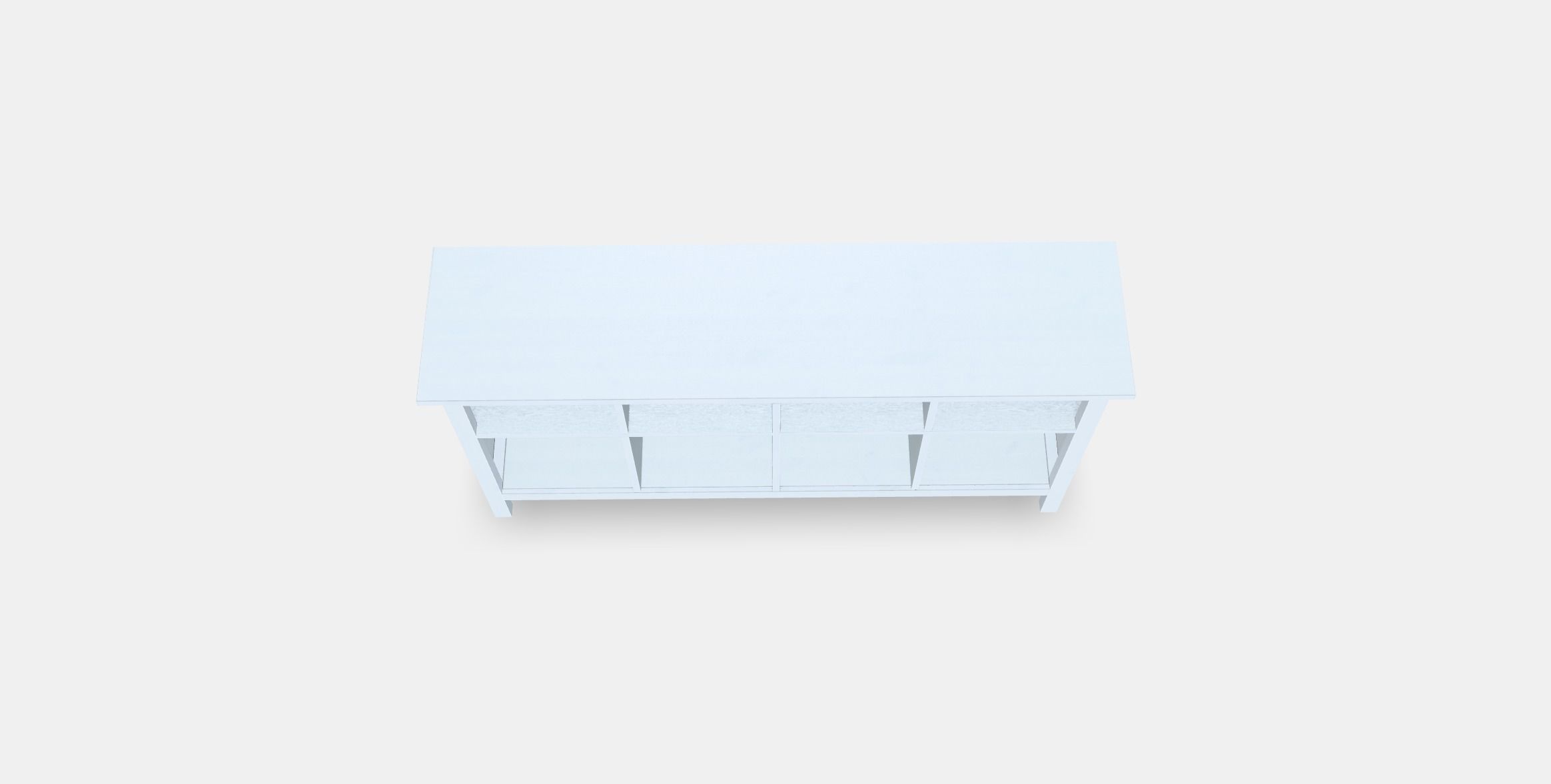 HEMNES Console table Low-poly 3D model_3